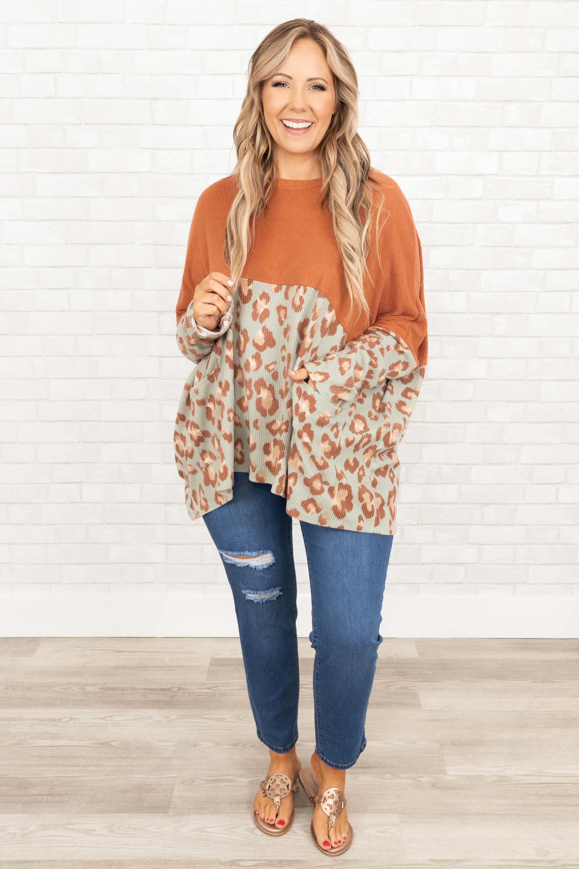 Naturally You Jeggings, Medium Wash - Giverhouse