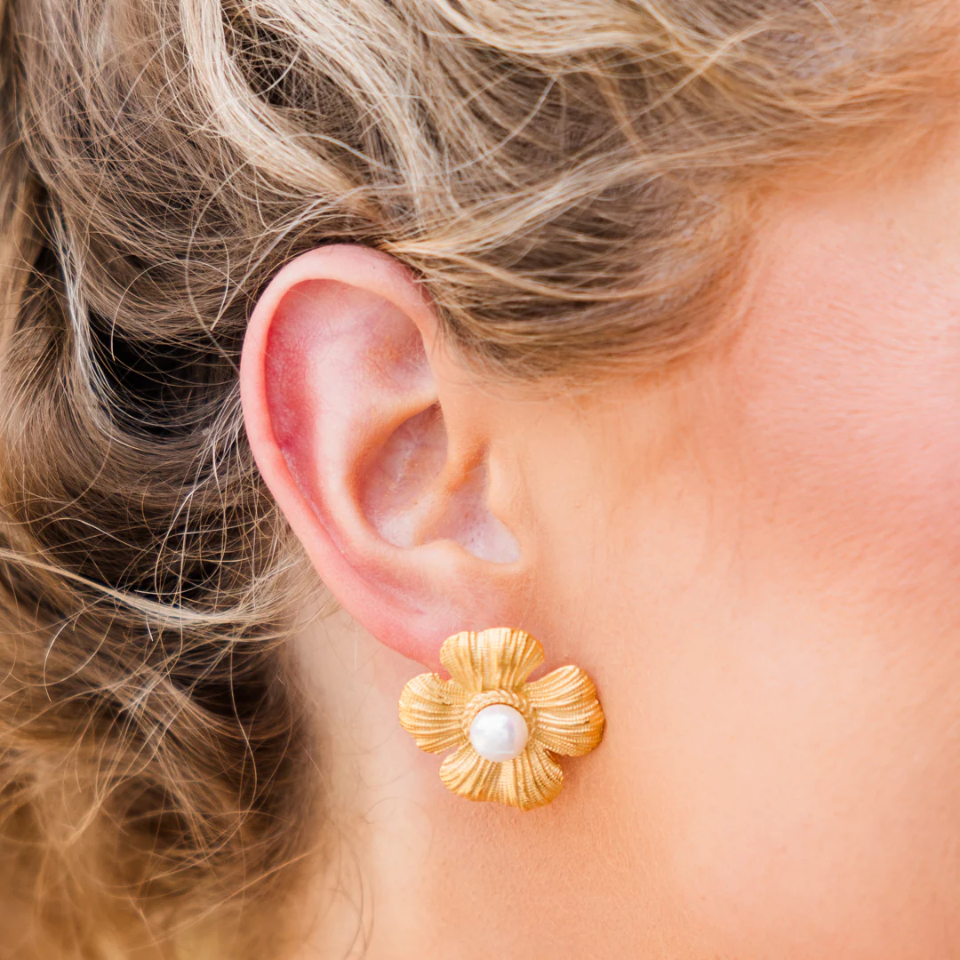 Lauren Kenzie: My Favorite Hello Earrings, Gold - Giverhouse