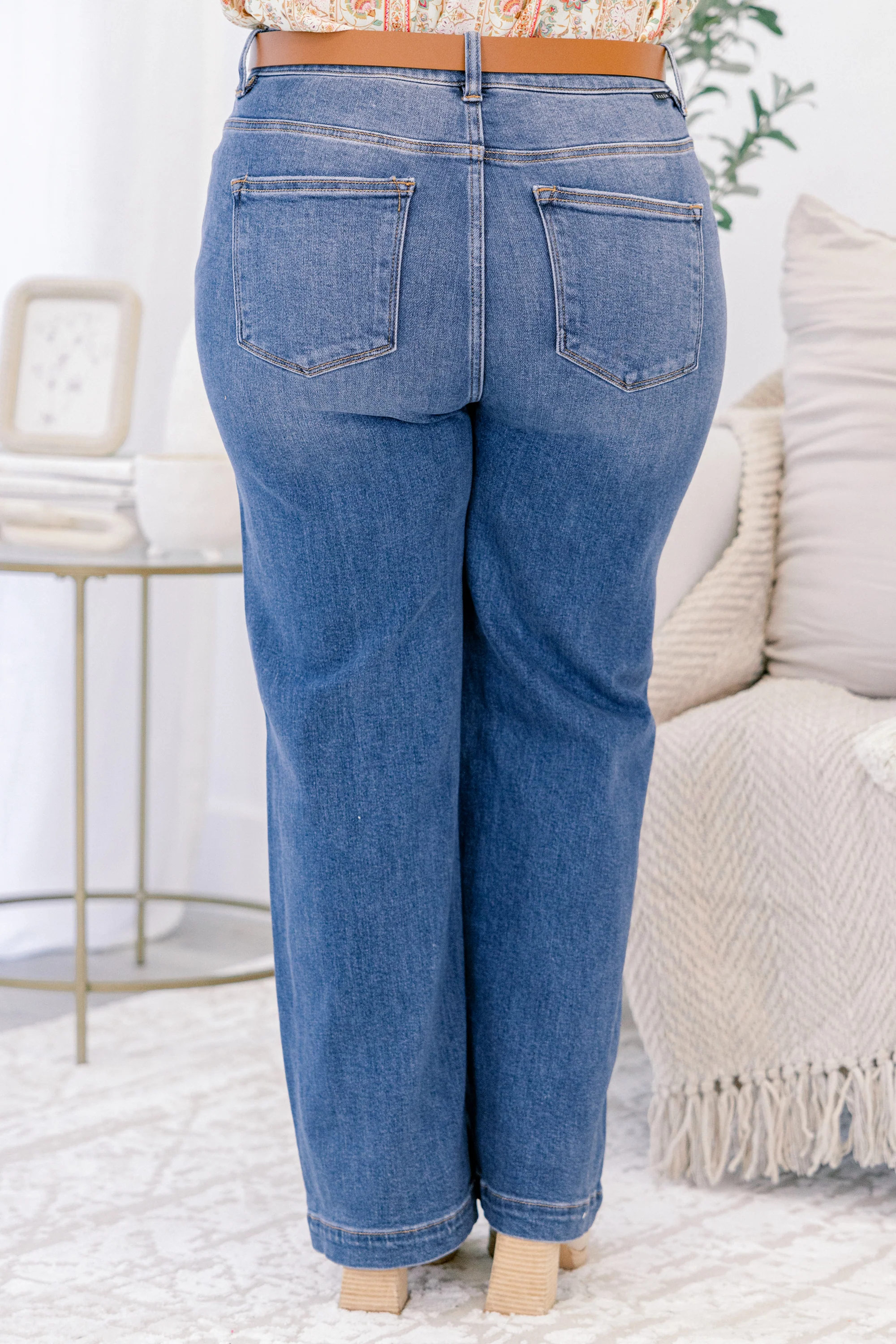 Always Busy Jeans, Medium Wash - Giverhouse