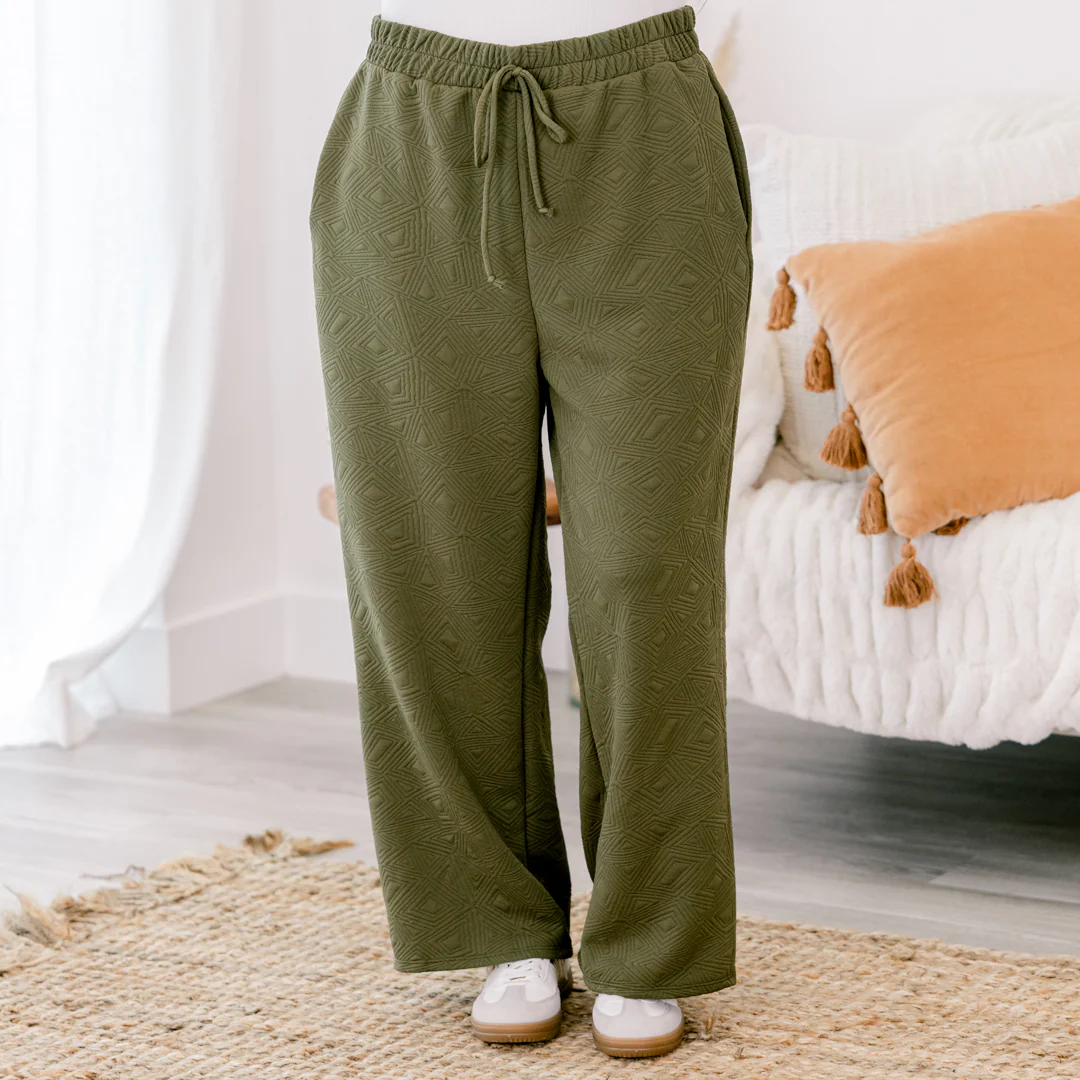 Thank You Next Pants, Green - Giverhouse