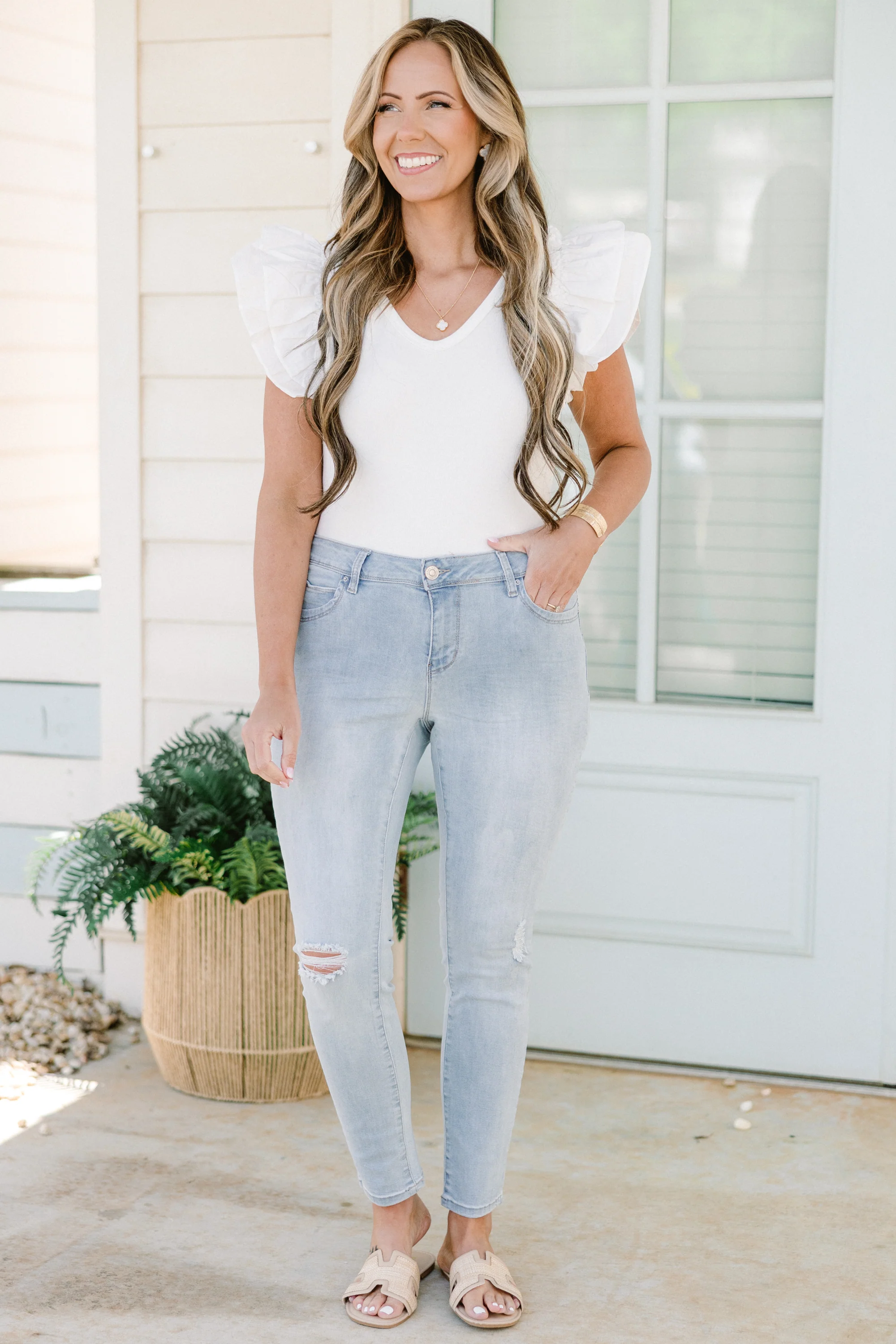 That's A Good Look Jeans, Light Wash - Giverhouse