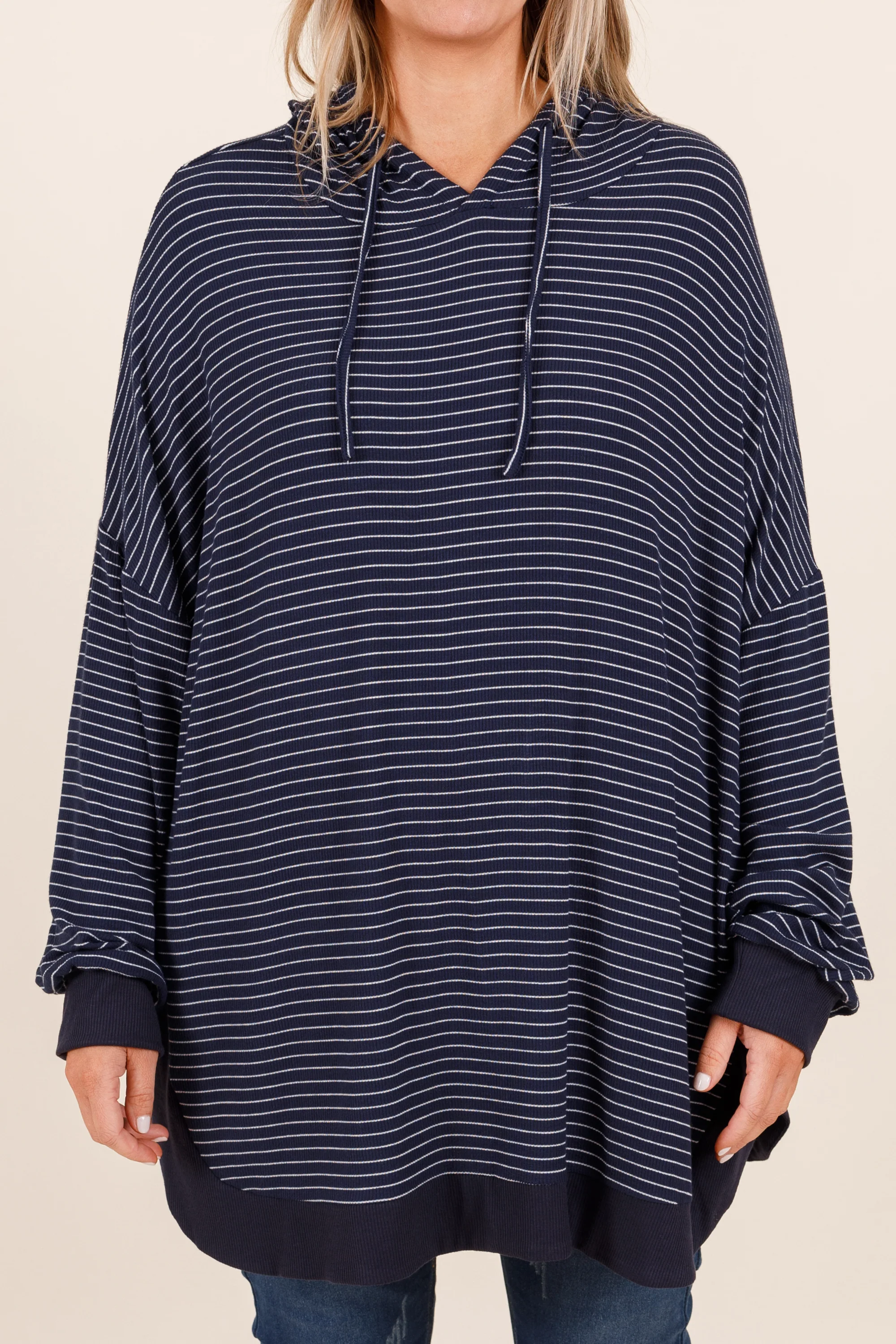 Don't Fall Tonight Hoodie, Navy - Giverhouse