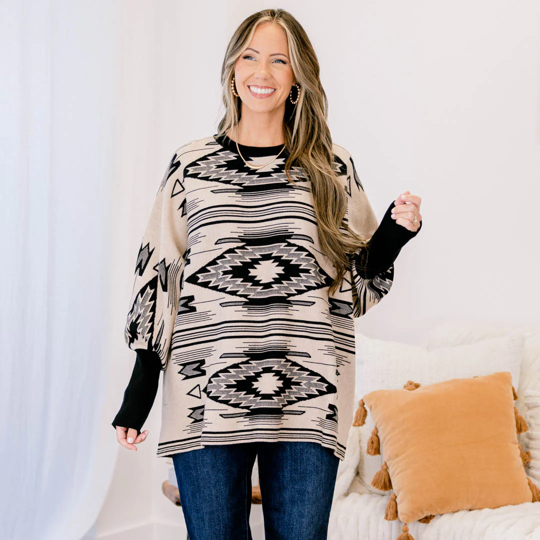 Lucky Me Sweater, Oatmeal - Giverhouse