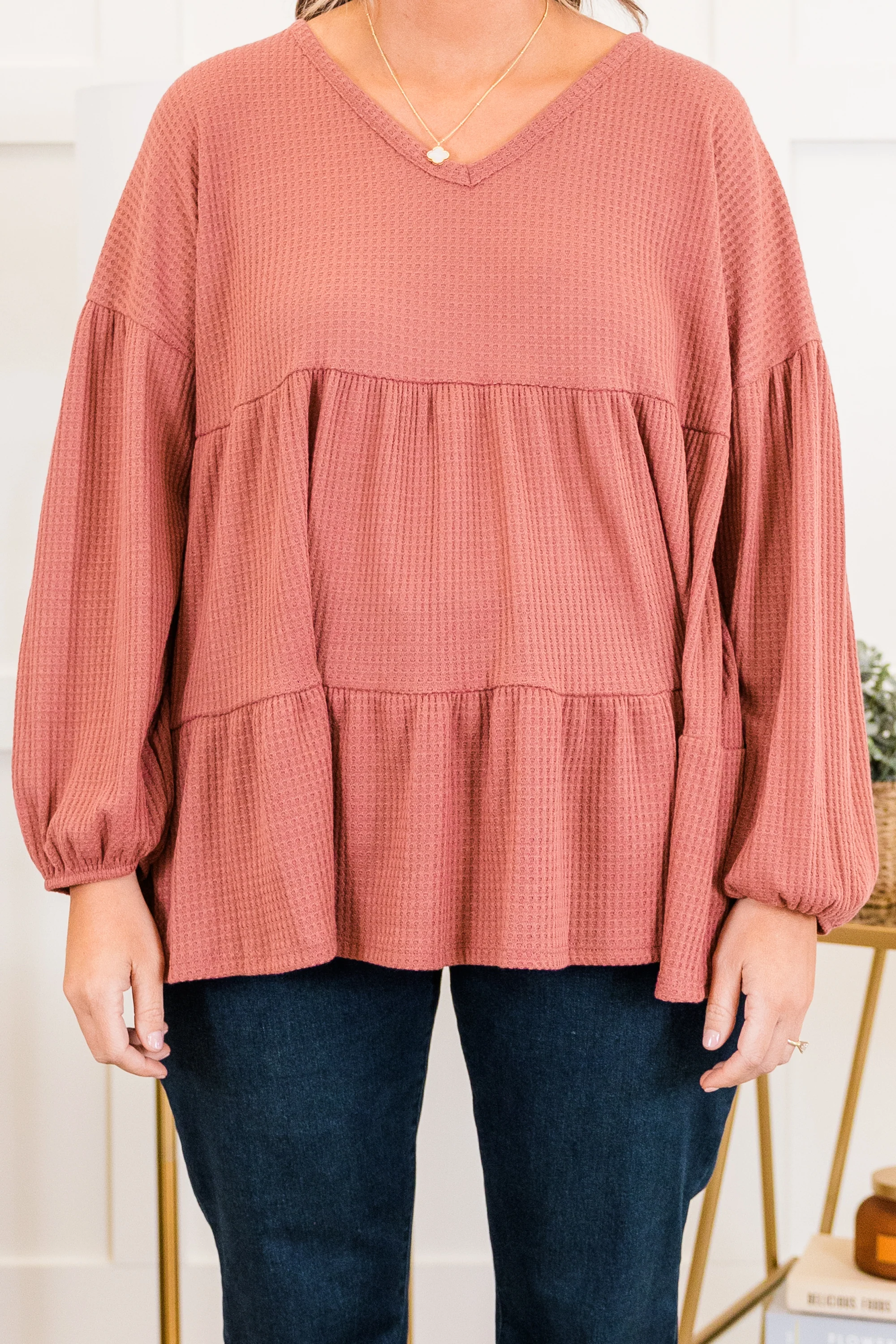 Good Signs Top, Mauve - Giverhouse