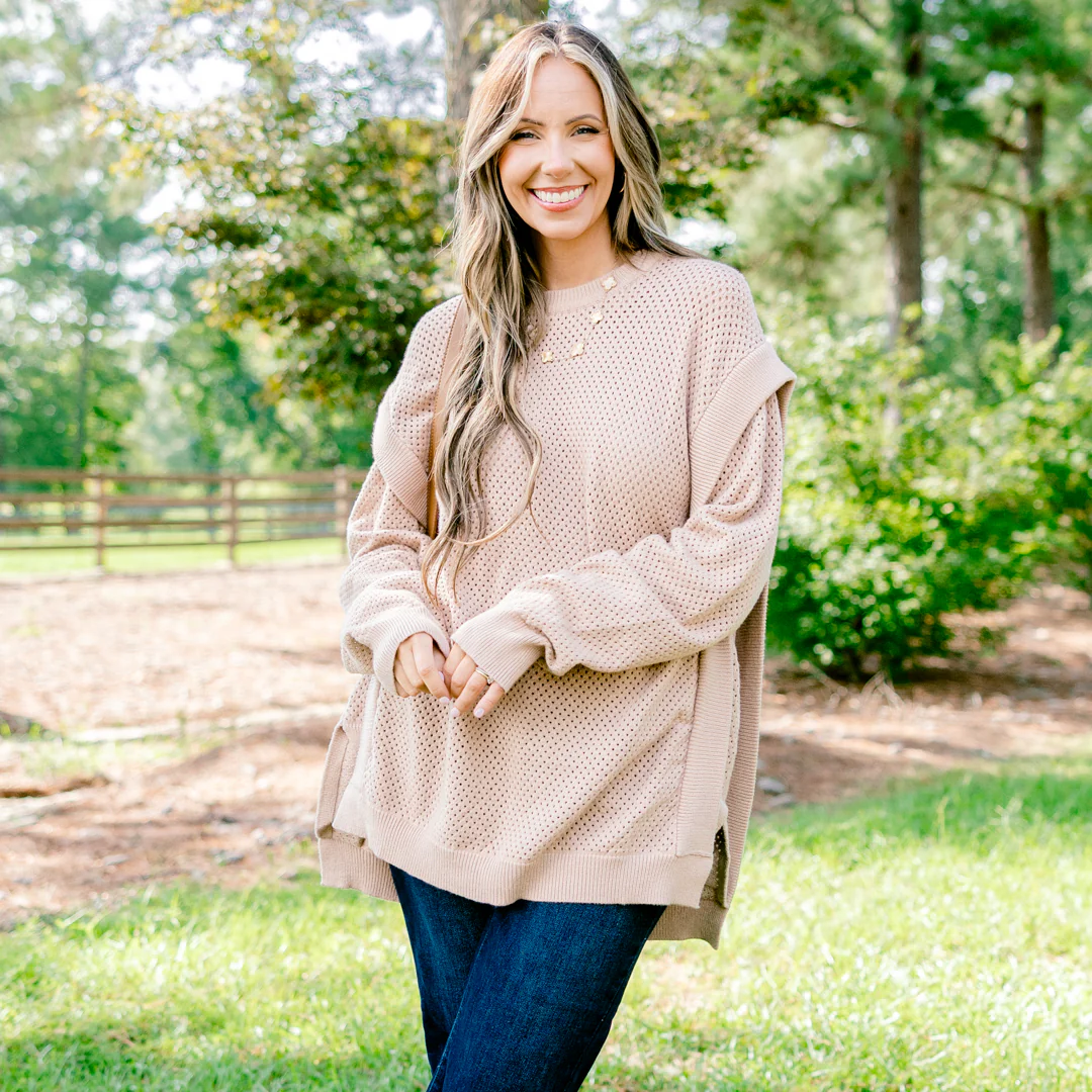 Allstar Sweater, Beige - Giverhouse