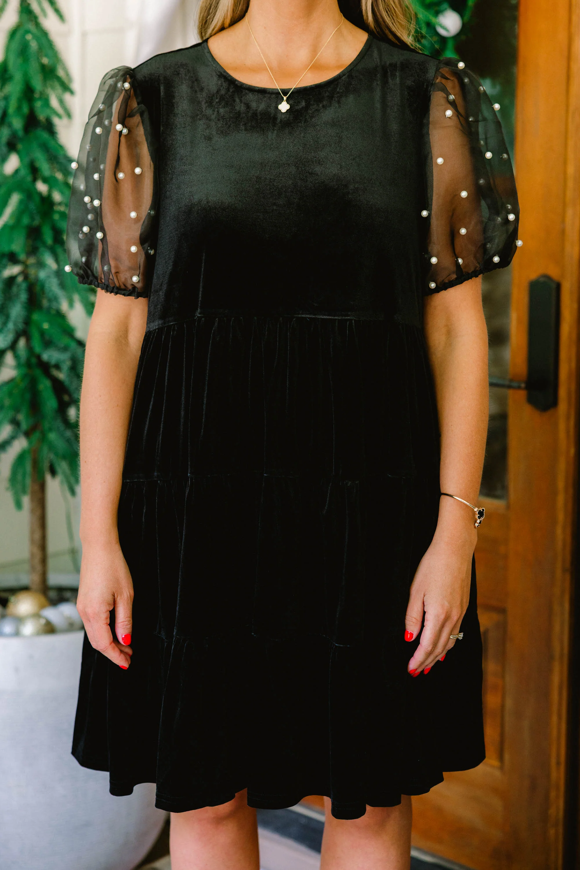 Staying True Dress, Black - Giverhouse