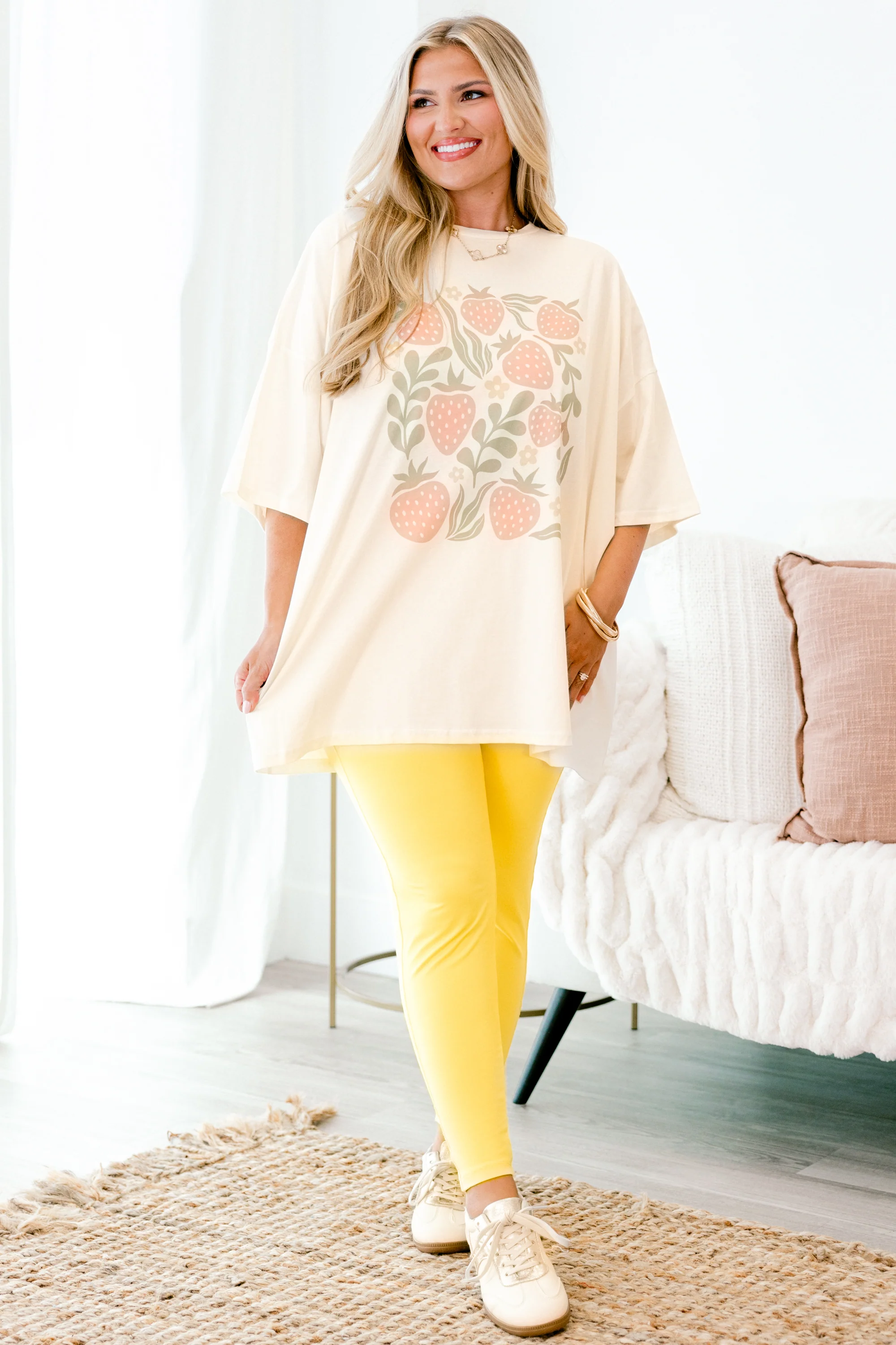 Outrun Outlast Leggings, Yellow - Giverhouse