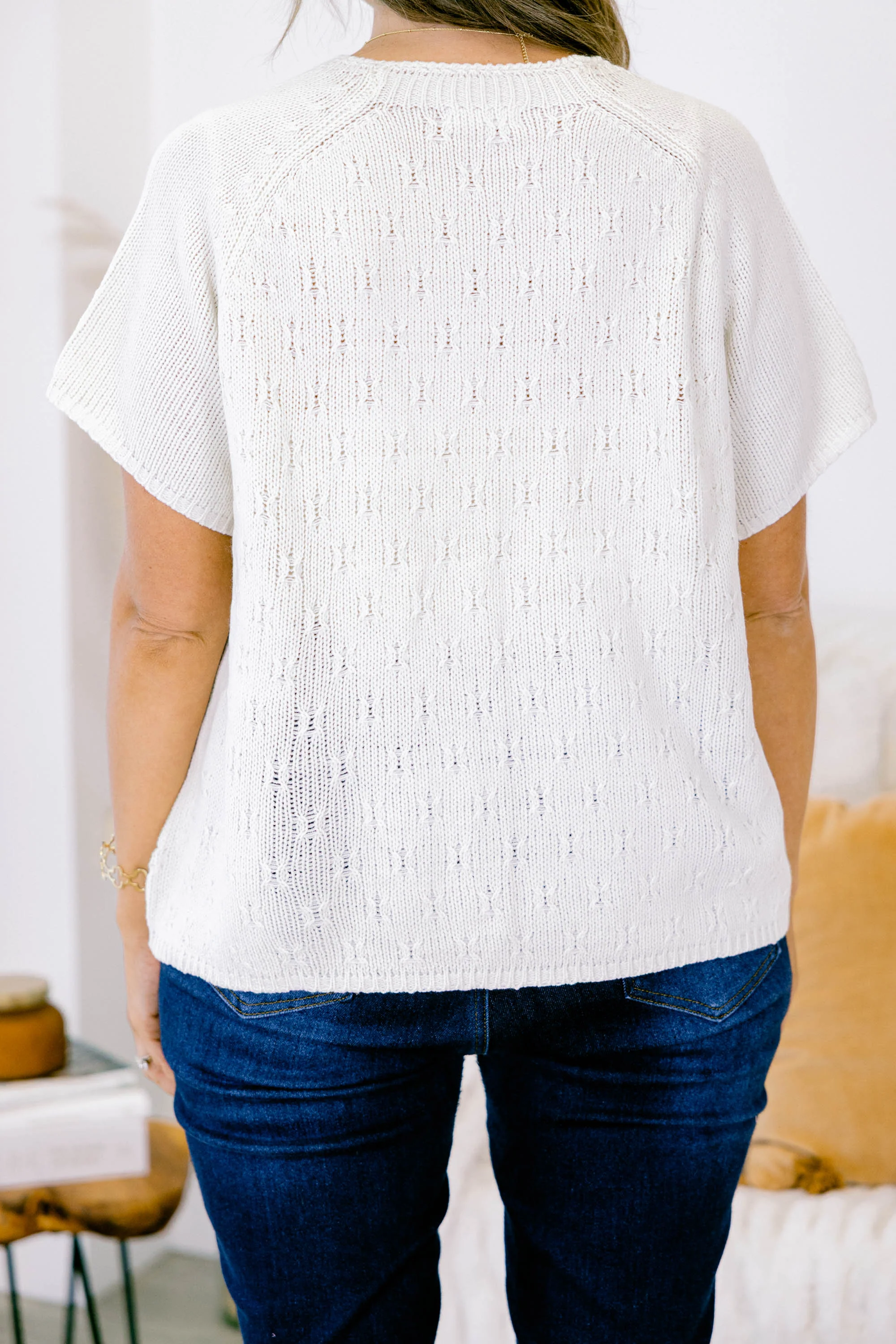 On The Daily Top, Cream - Giverhouse