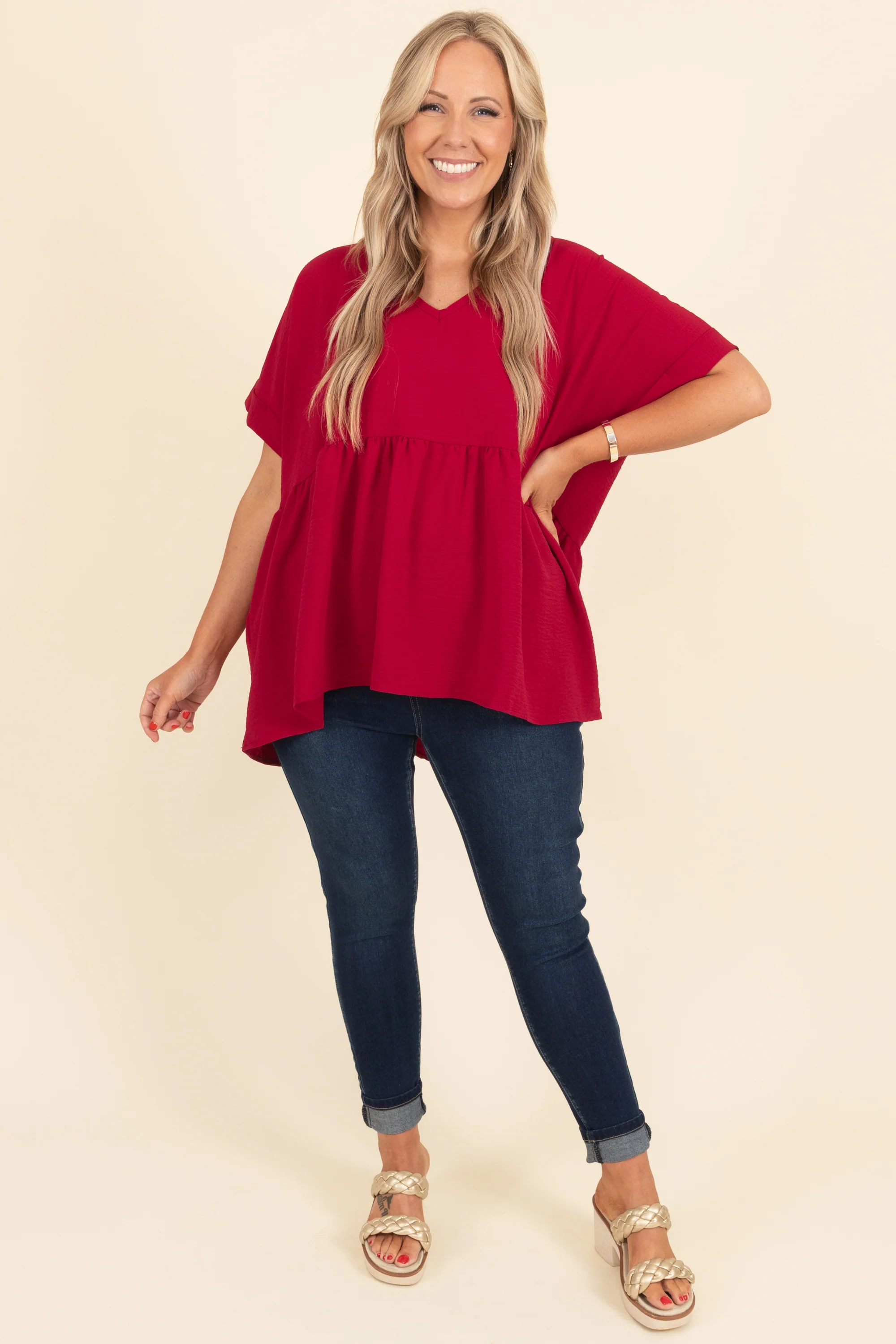 These Are My People Jeggings, Dark Wash - Giverhouse