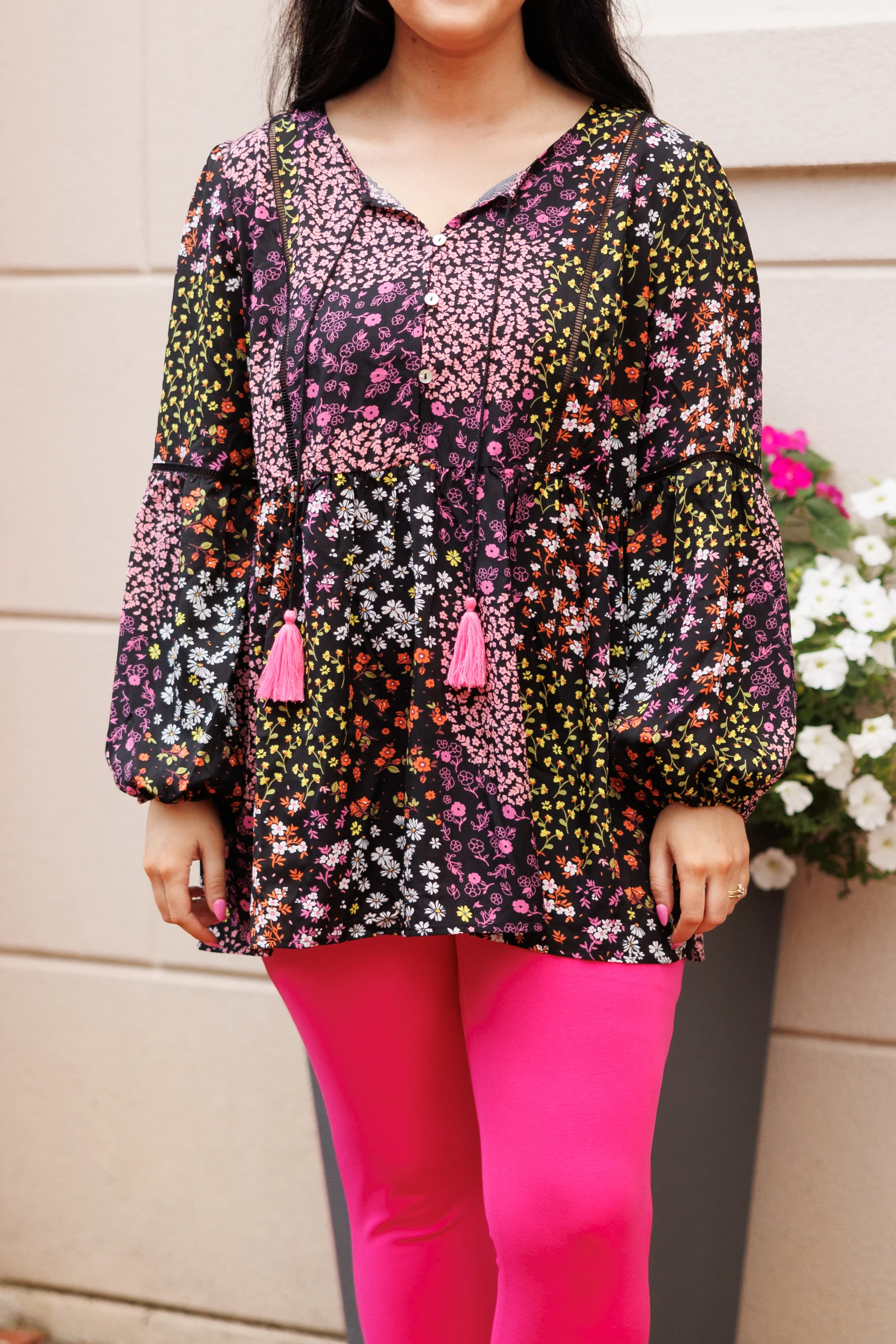 Dazzling Lights Top, Black - Giverhouse