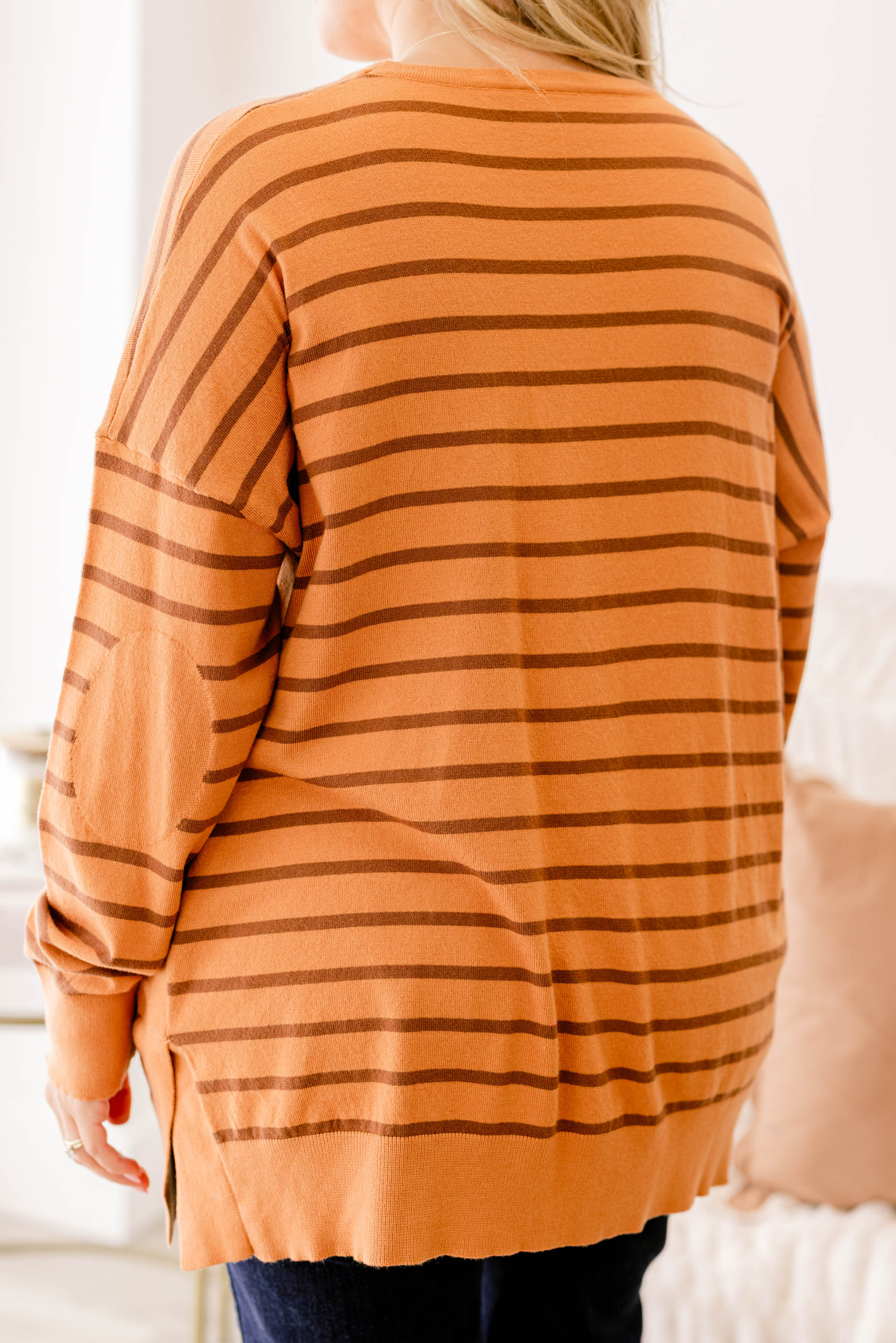 Romantic Nights Top, Orange-Brown - Giverhouse