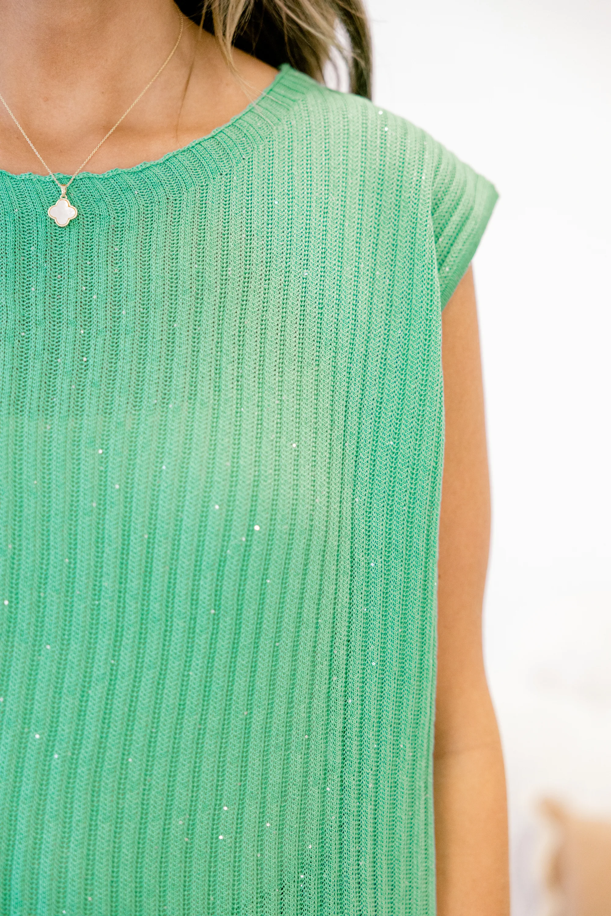 In Vacay Mode Top, Mint - Giverhouse