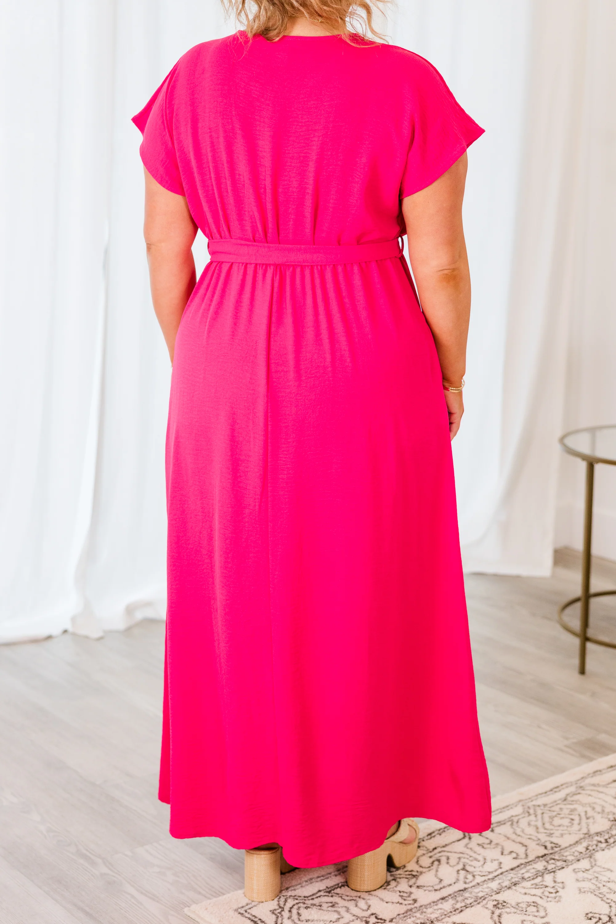 More Good Days Dress, Hot Pink - Giverhouse