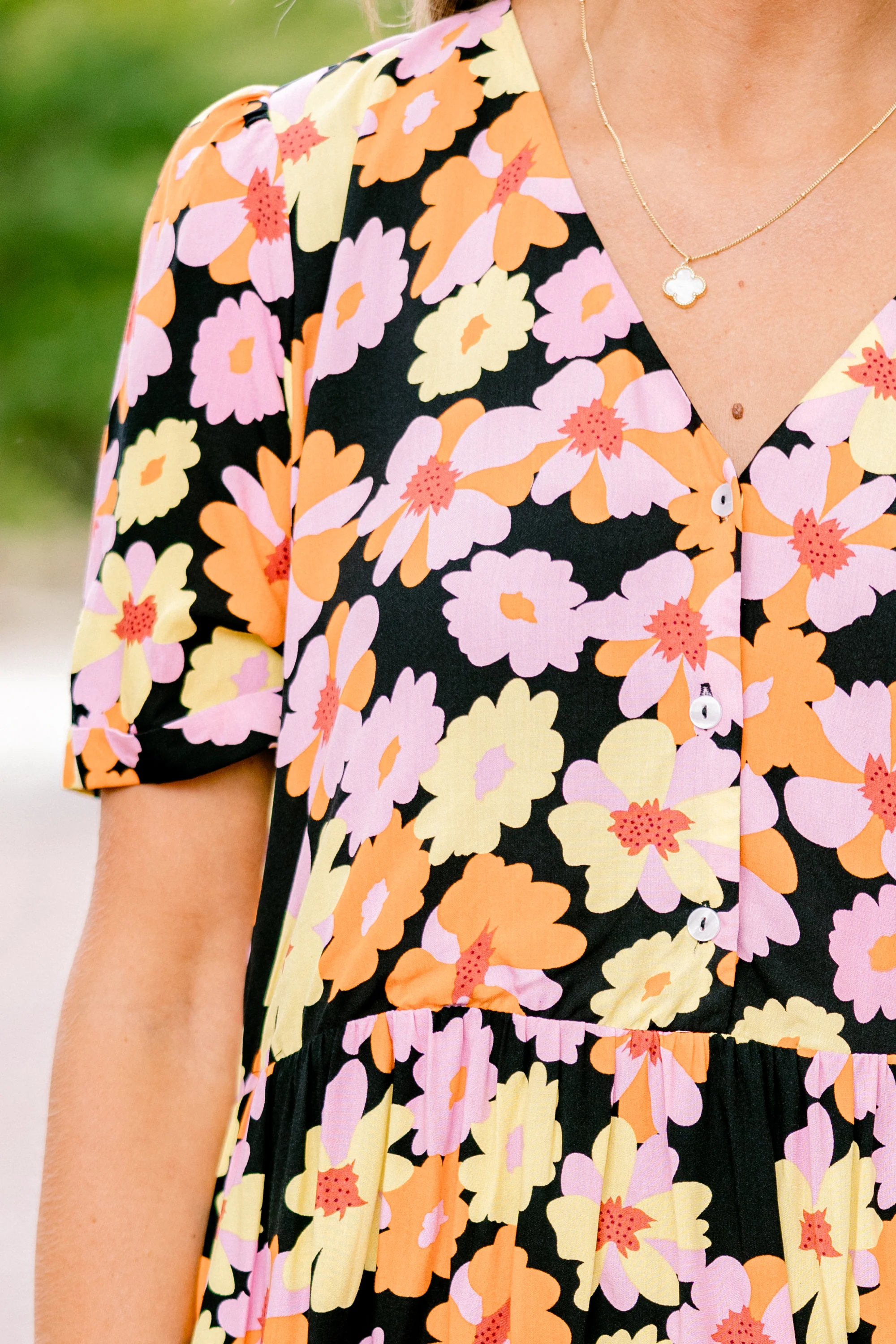 Never Growing Up Babydoll Dress, Black - Giverhouse