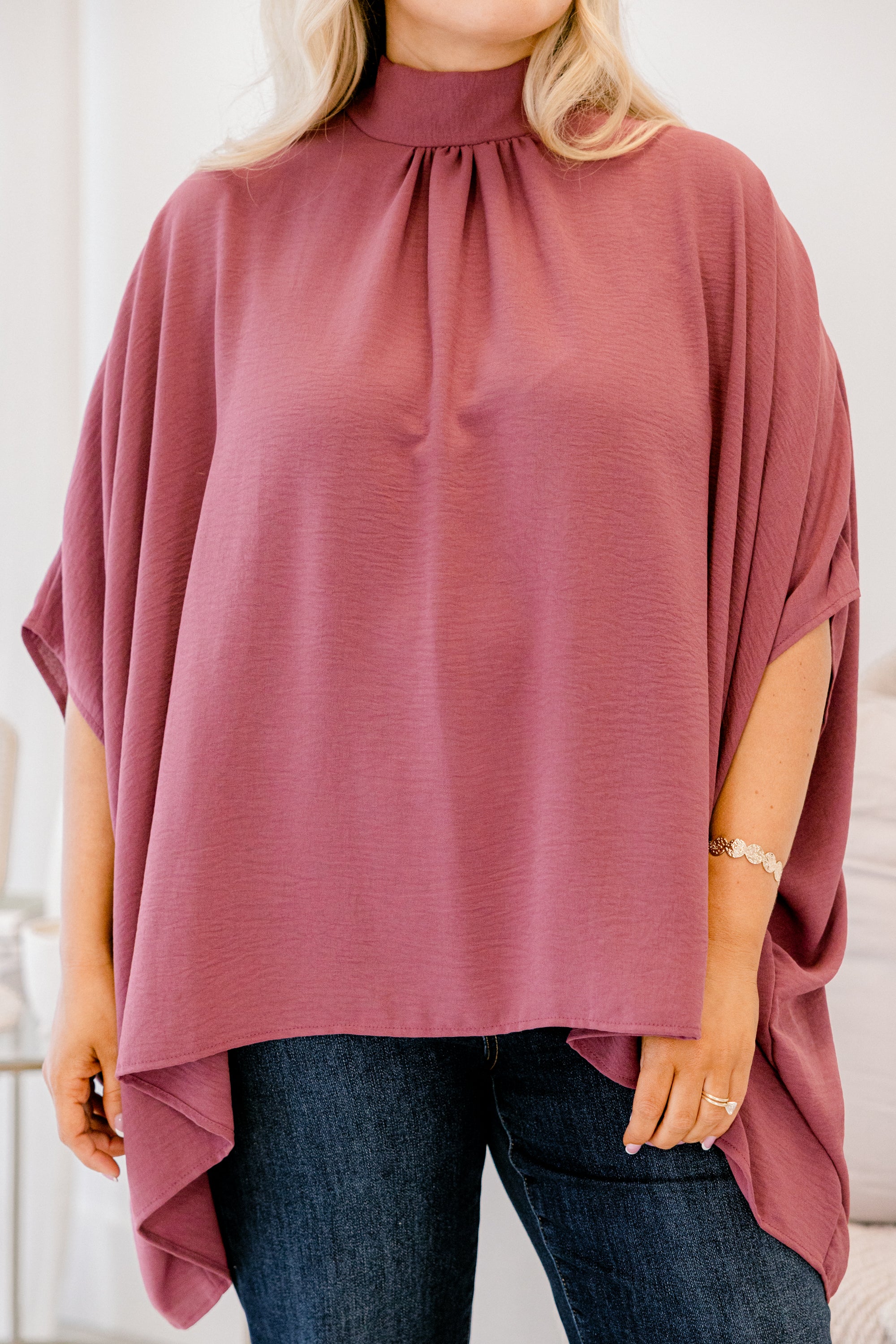Look Good, Feel Good Top, Dark Mauve - Giverhouse