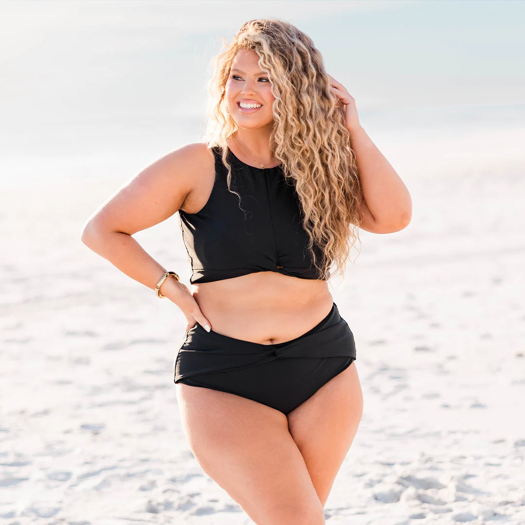 Swim With Me Swim Bottom, Black - Giverhouse