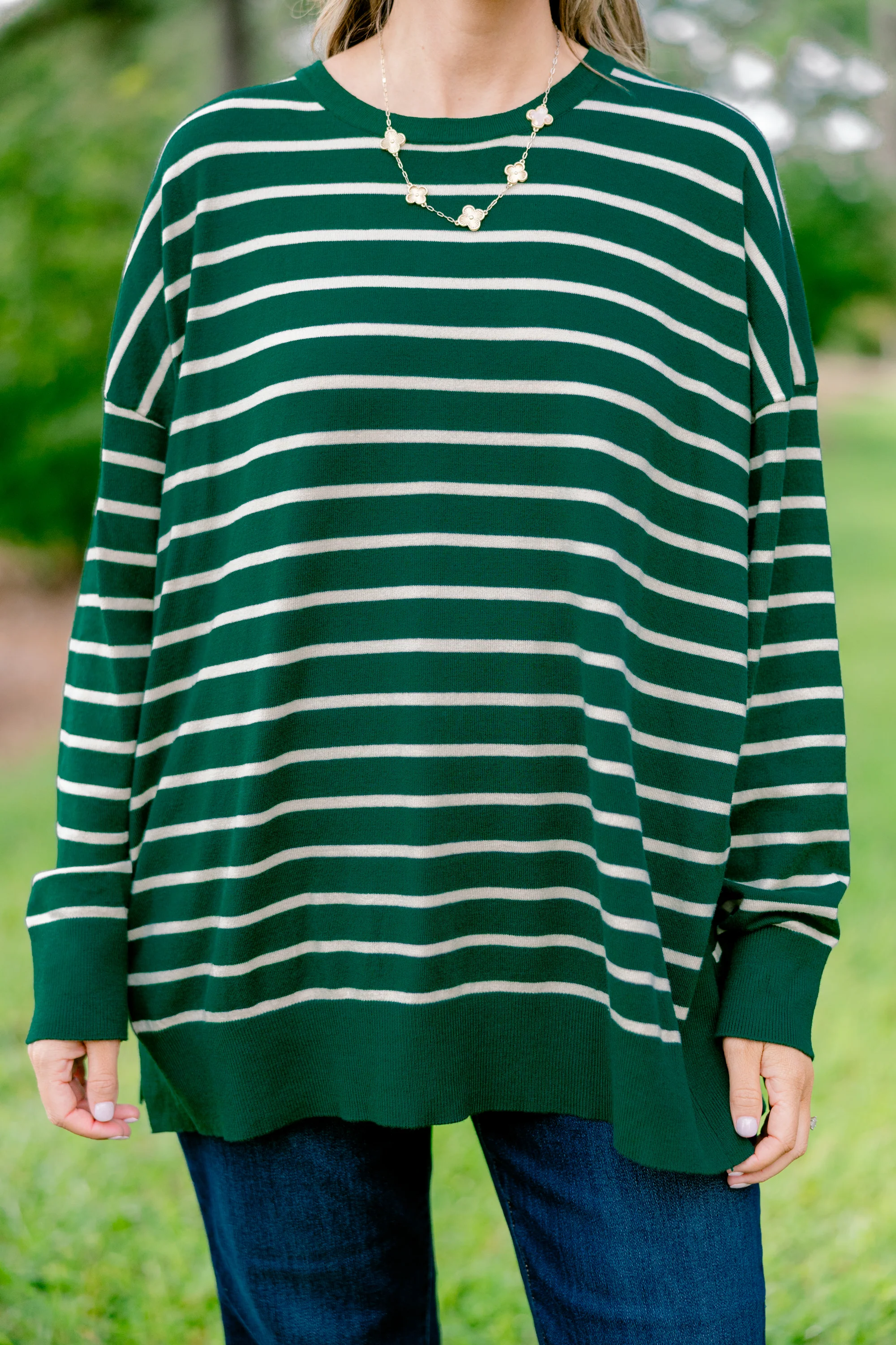 Romantic Nights Top, Green - Giverhouse