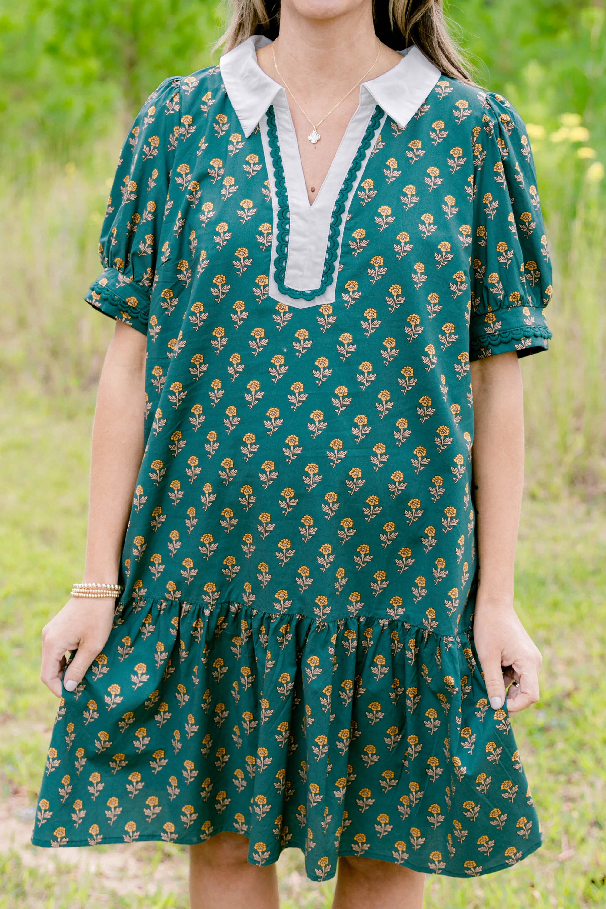 Trust Me On This Dress, Forest Green - Giverhouse