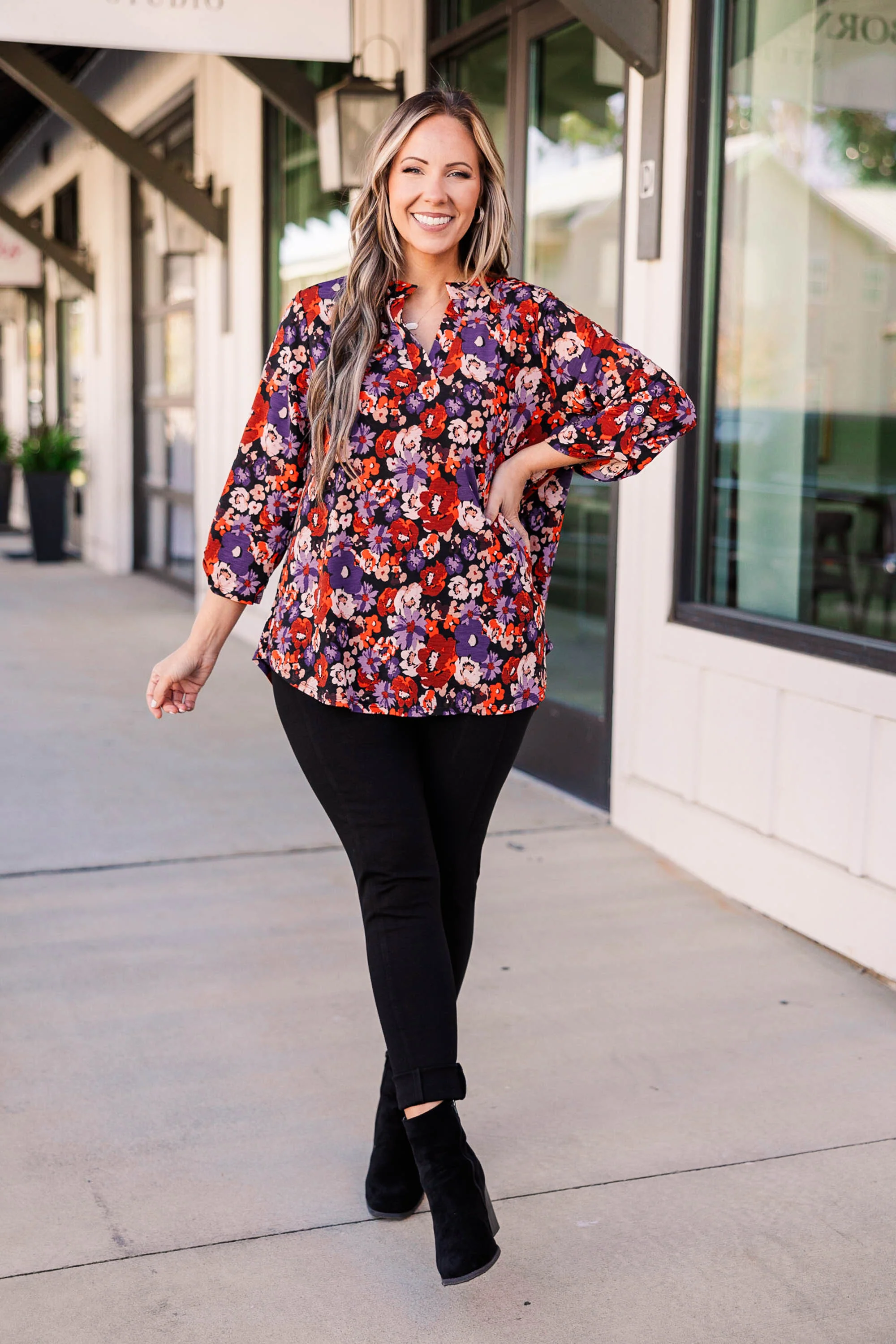 I Want You To Know Top, Black - Giverhouse