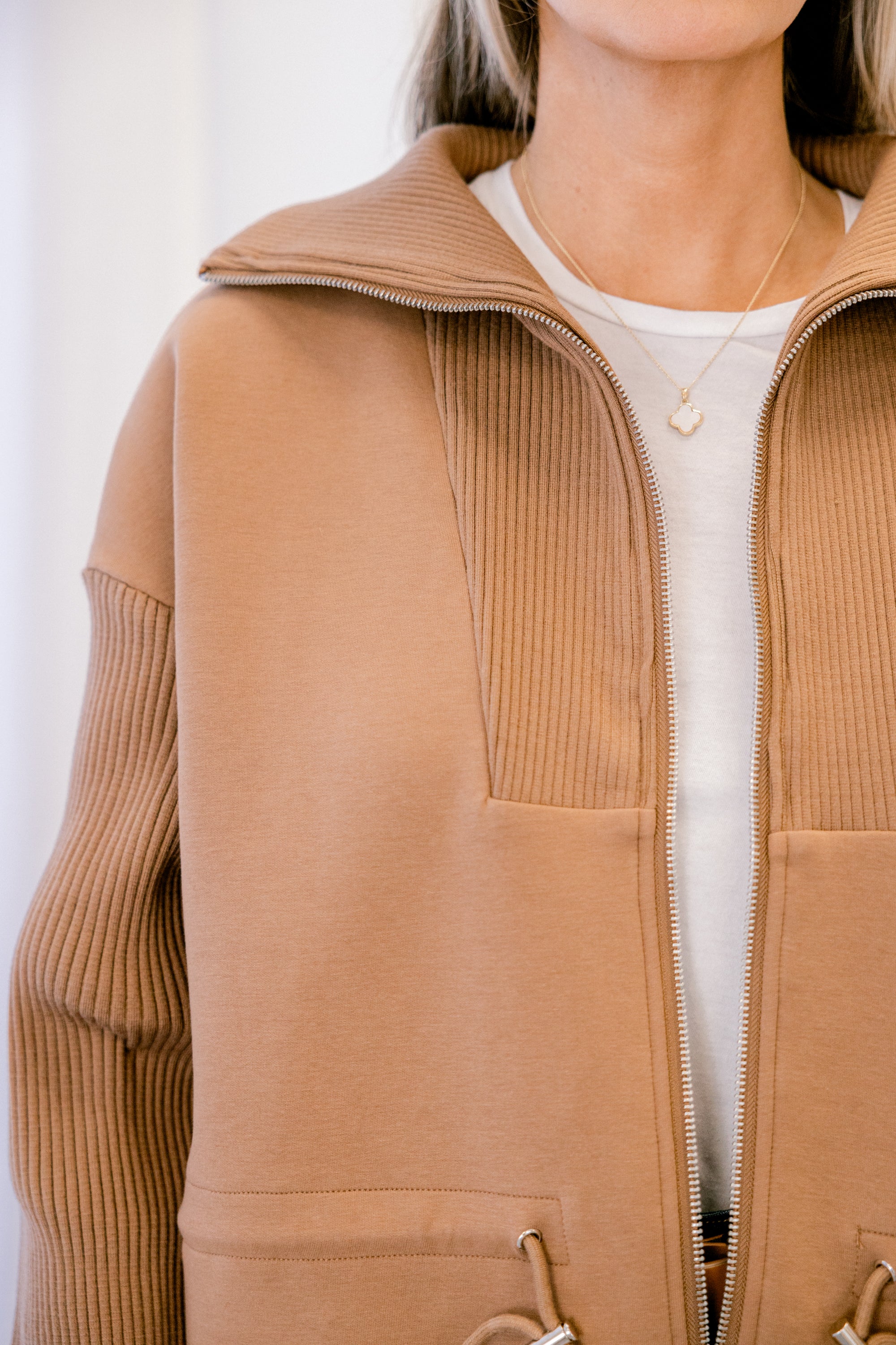 Gather Around The Fire Jacket, Brown - Giverhouse