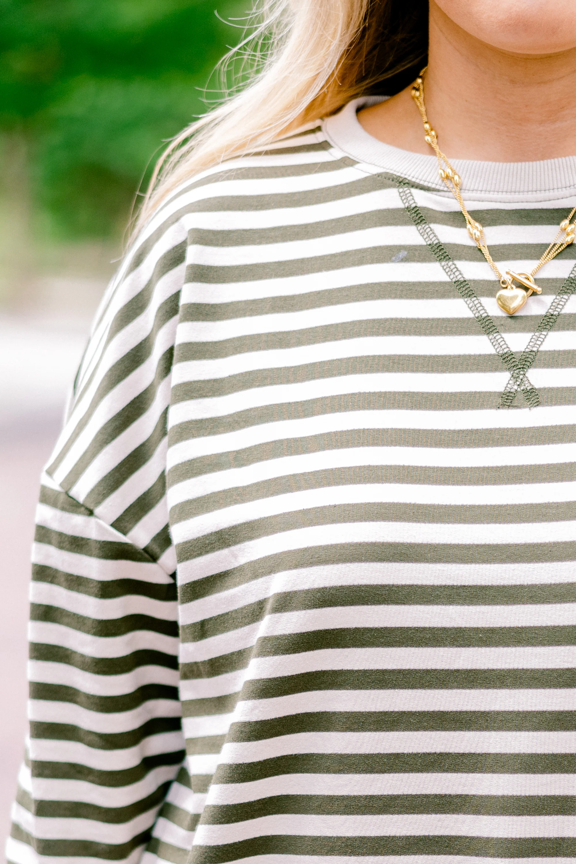 Over My Heart Pullover, Olive - Giverhouse