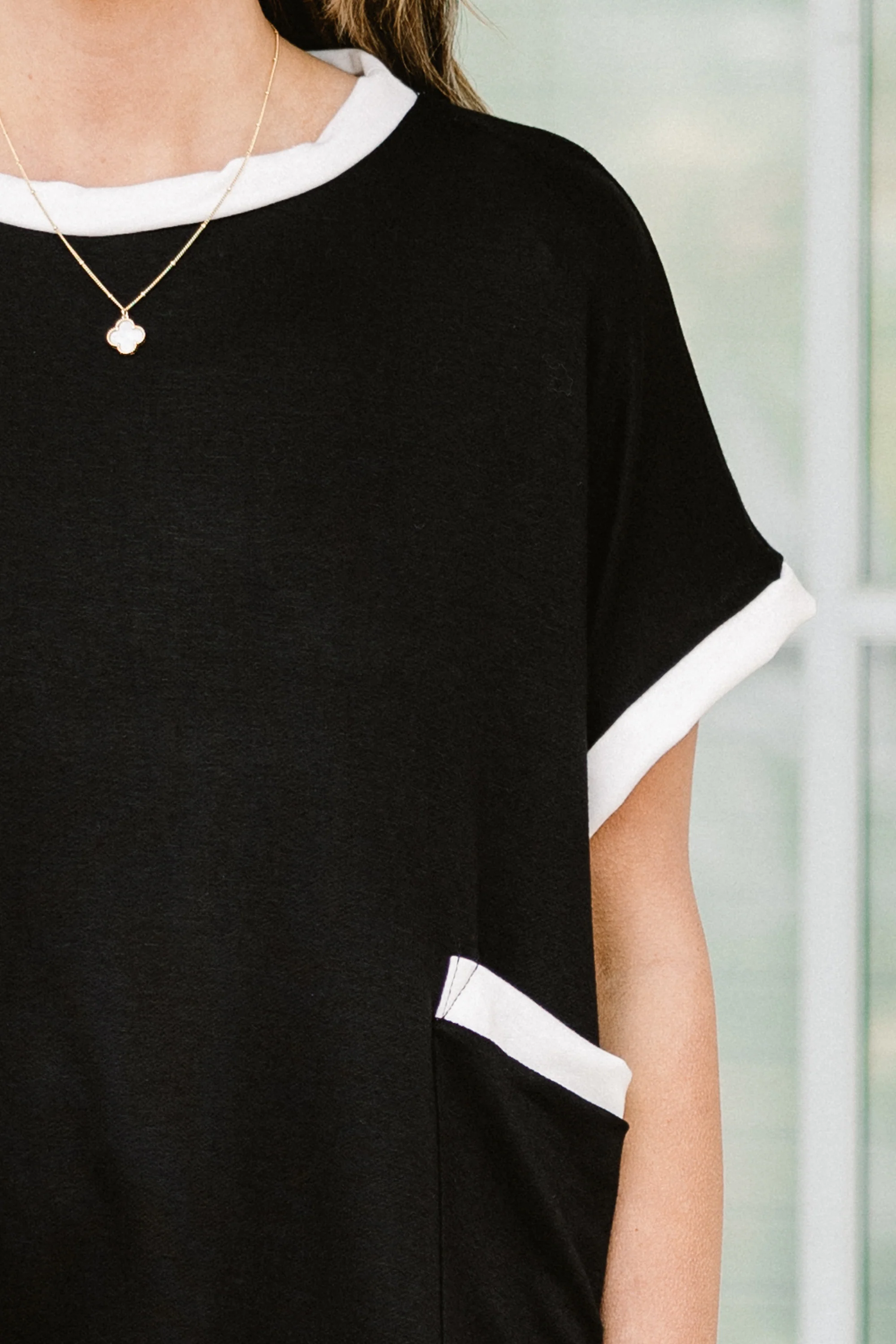 All Too Cool Top, Black - Giverhouse