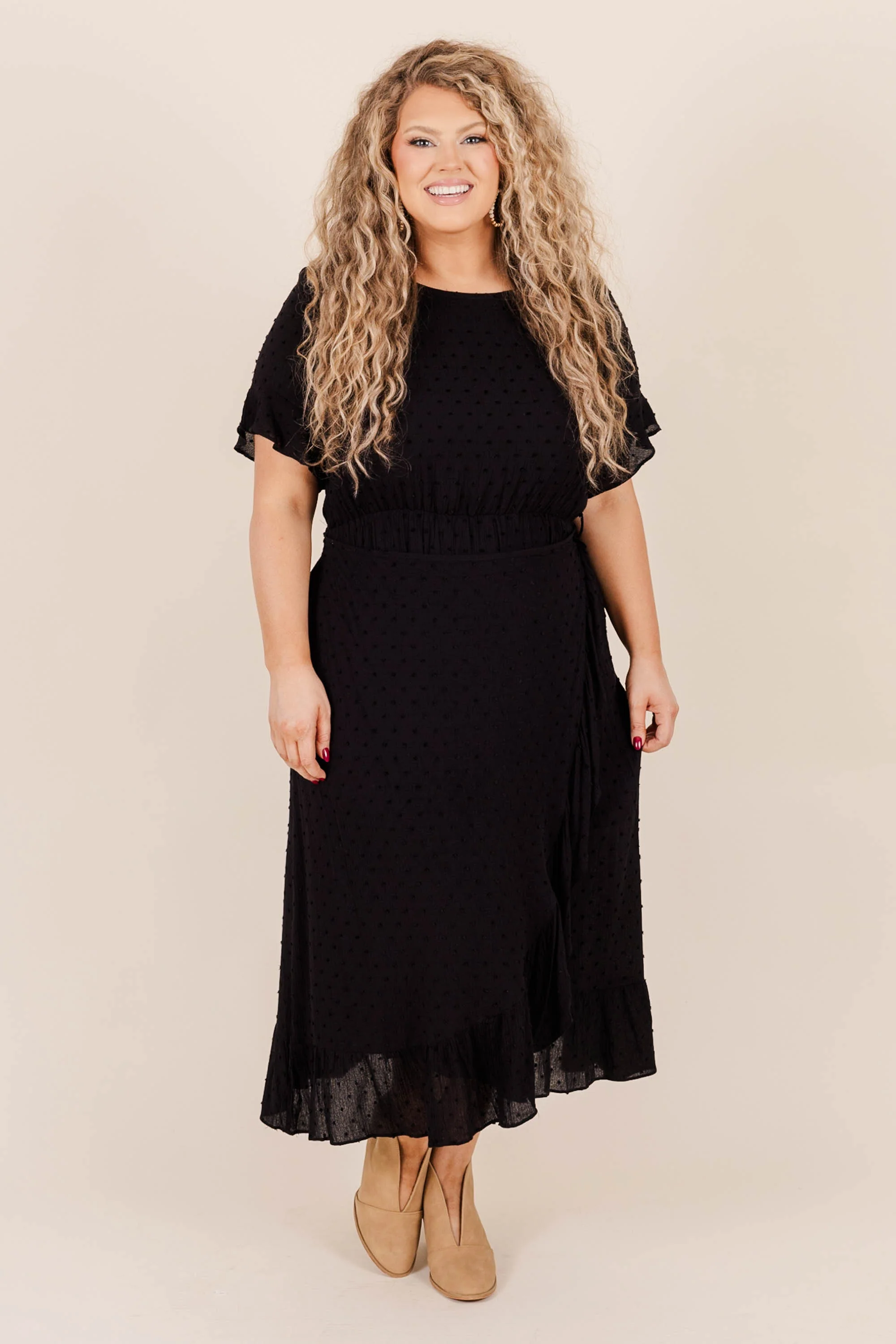 Welcome To Hollywood Dress, Black - Giverhouse