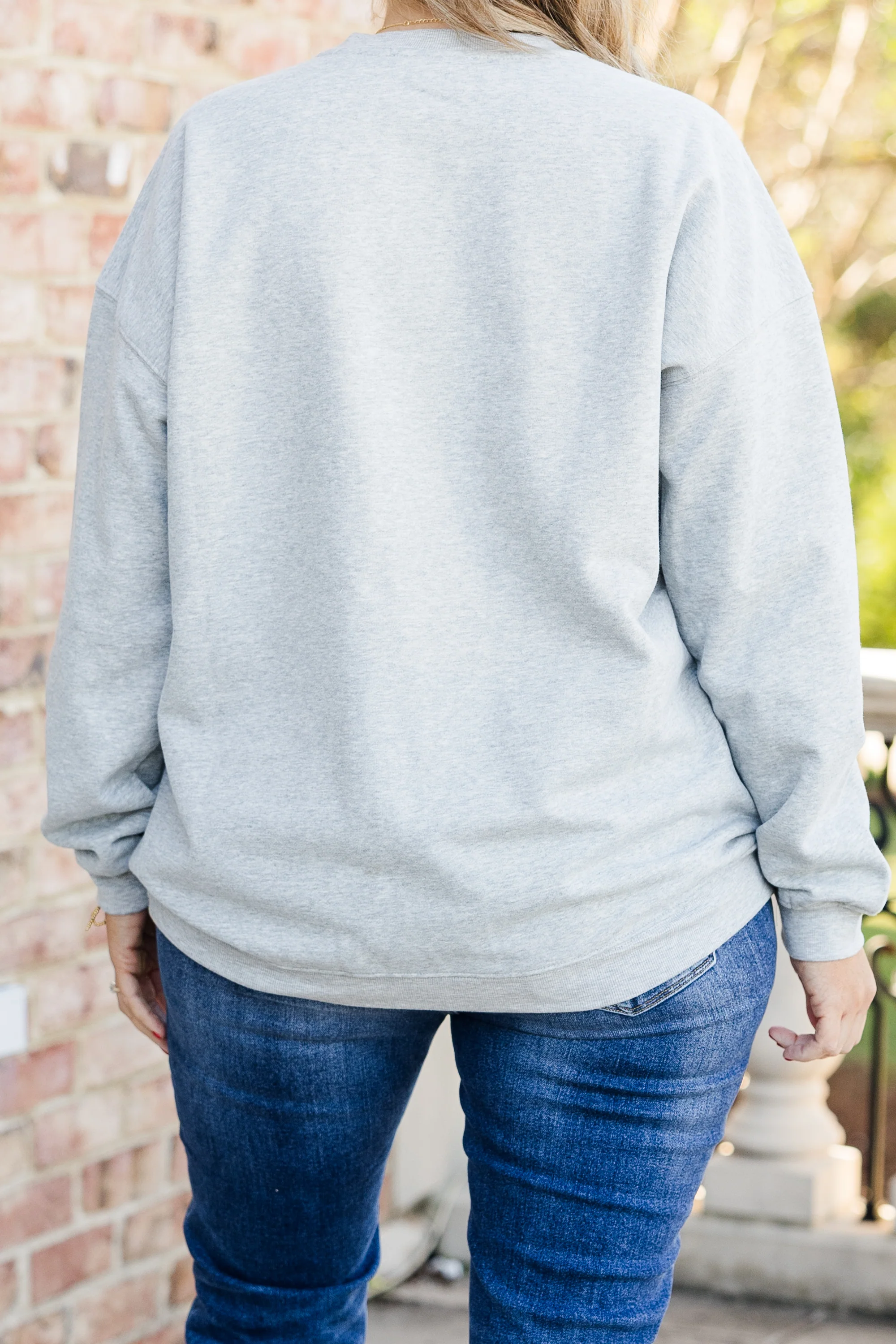 Farm Fresh Christmas Tree Pullover, Heather Gray - Giverhouse