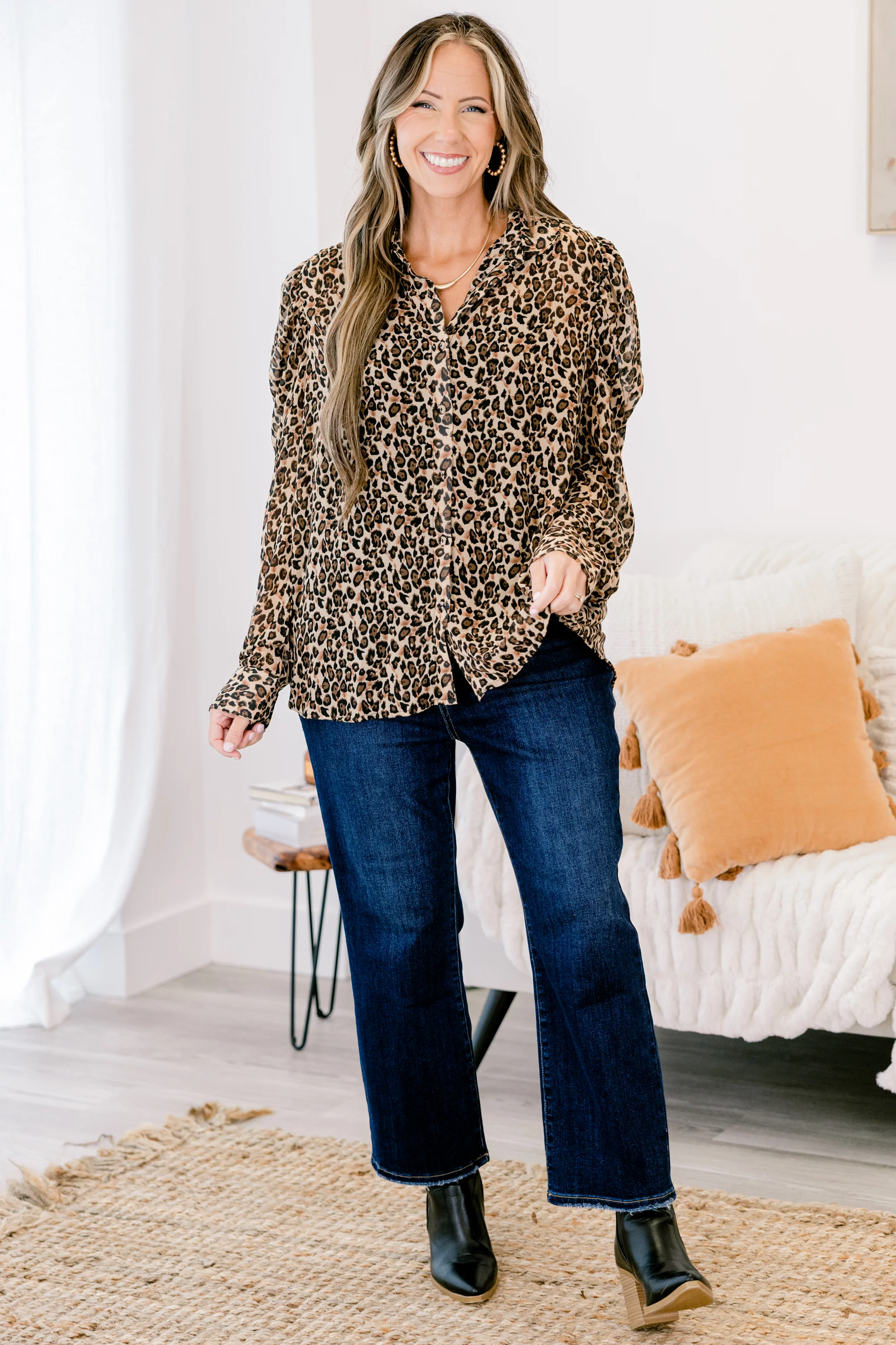 This Is the Good Part Top, Mocha - Giverhouse