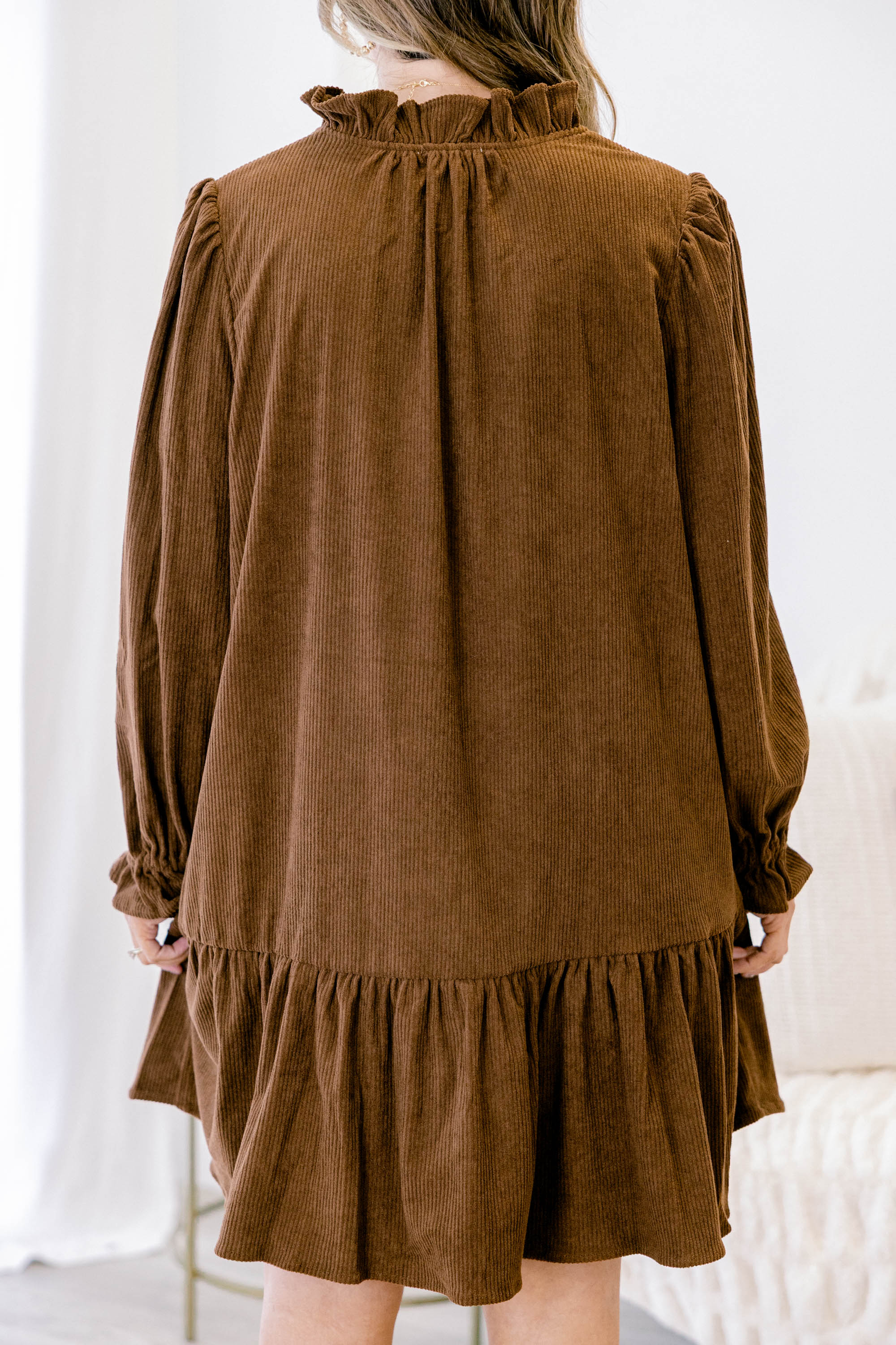 And Just Like That Dress, Brown - Giverhouse