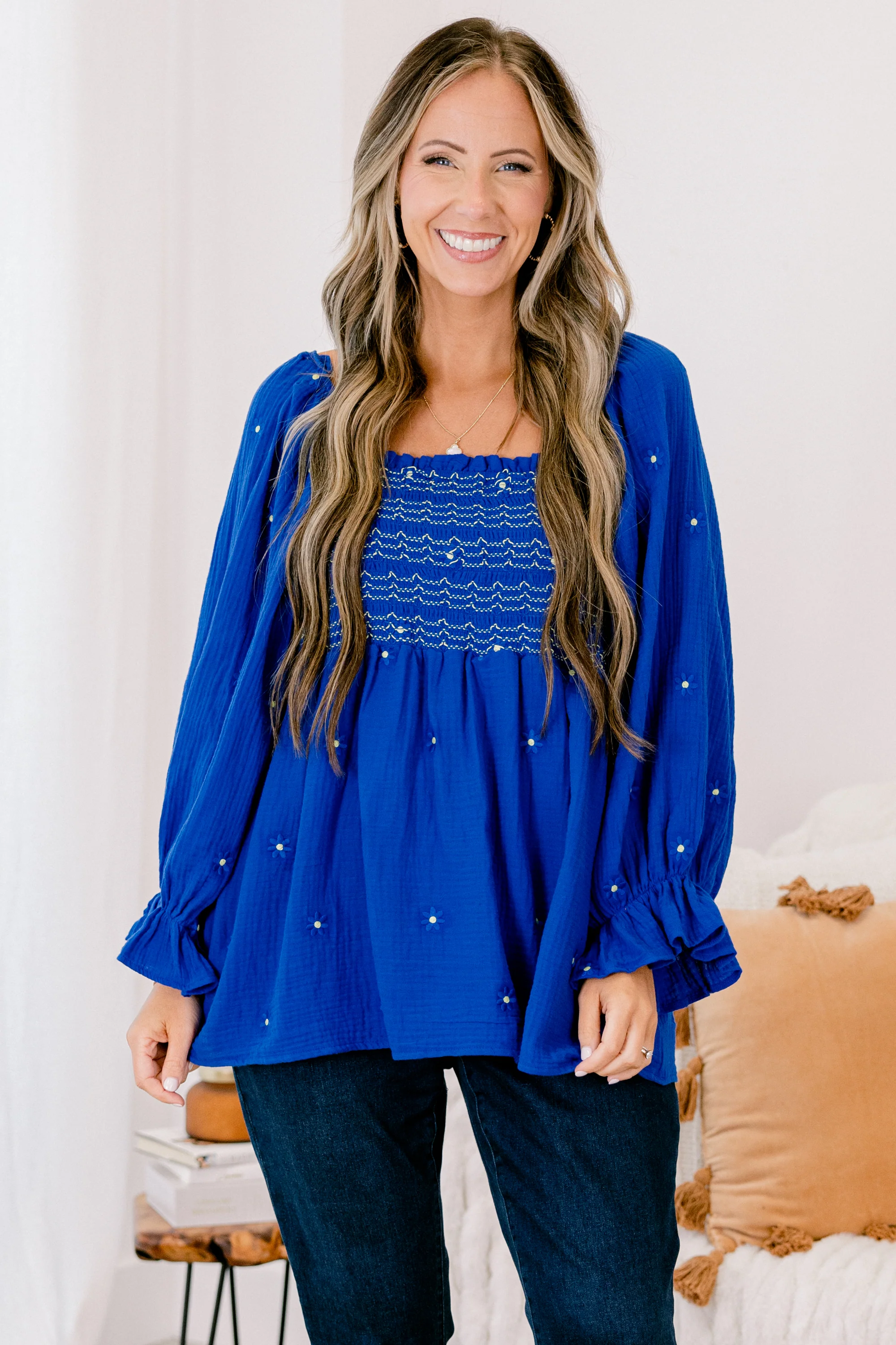 It's Gotta Be You Top, Blue - Giverhouse