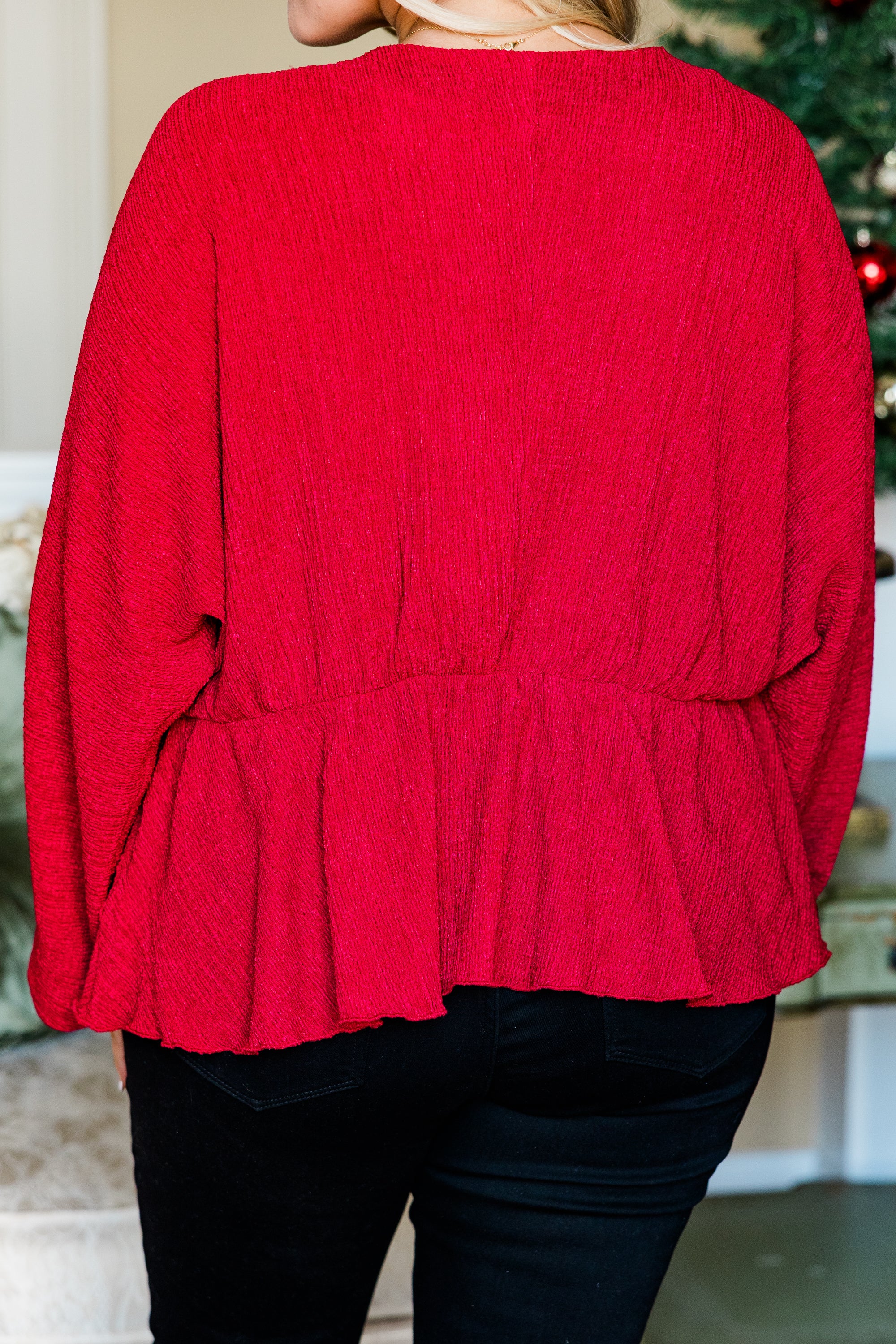 Meet Me At Our Spot Top, Red - Giverhouse