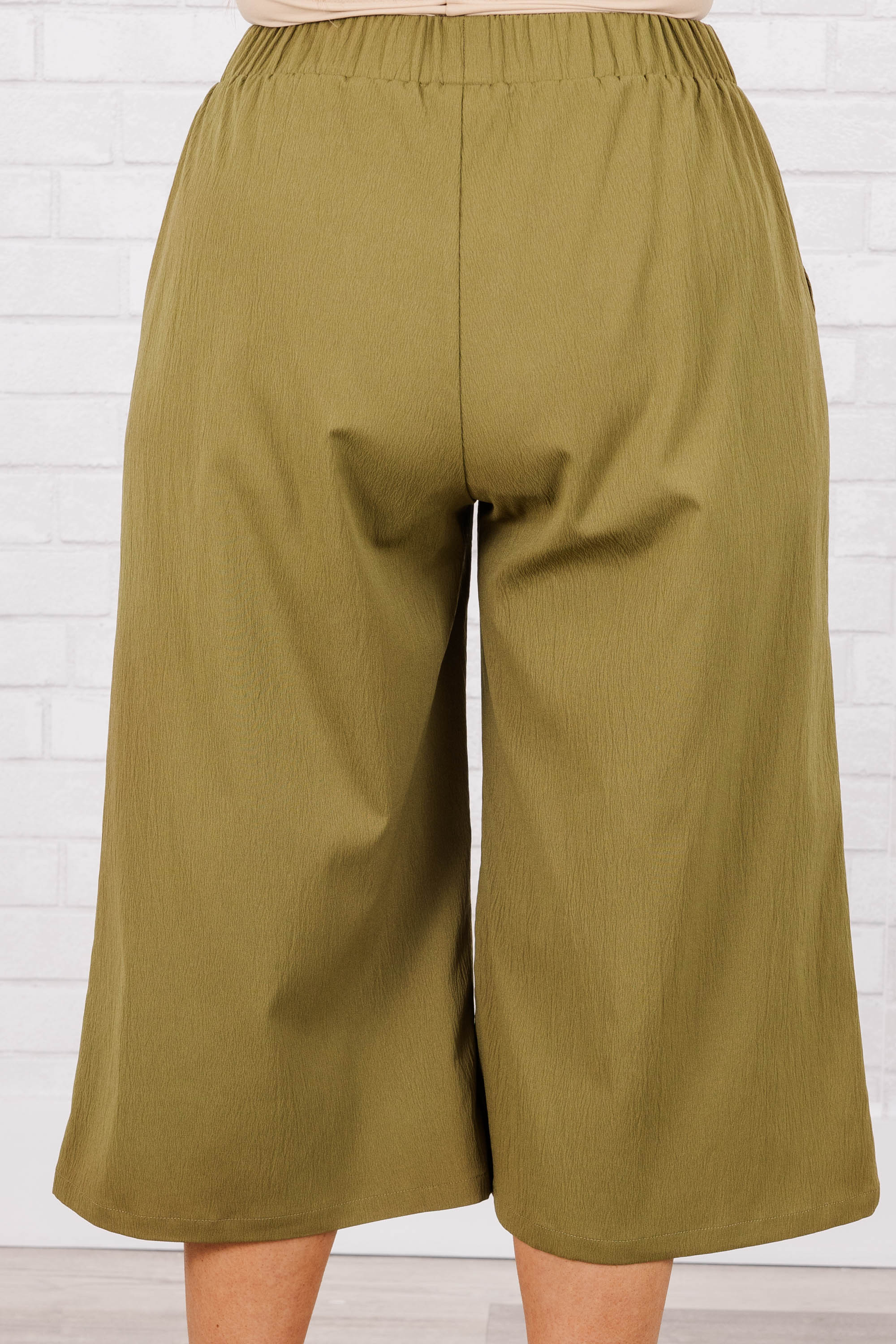 Buttons and Bells Pants, Olive - Giverhouse
