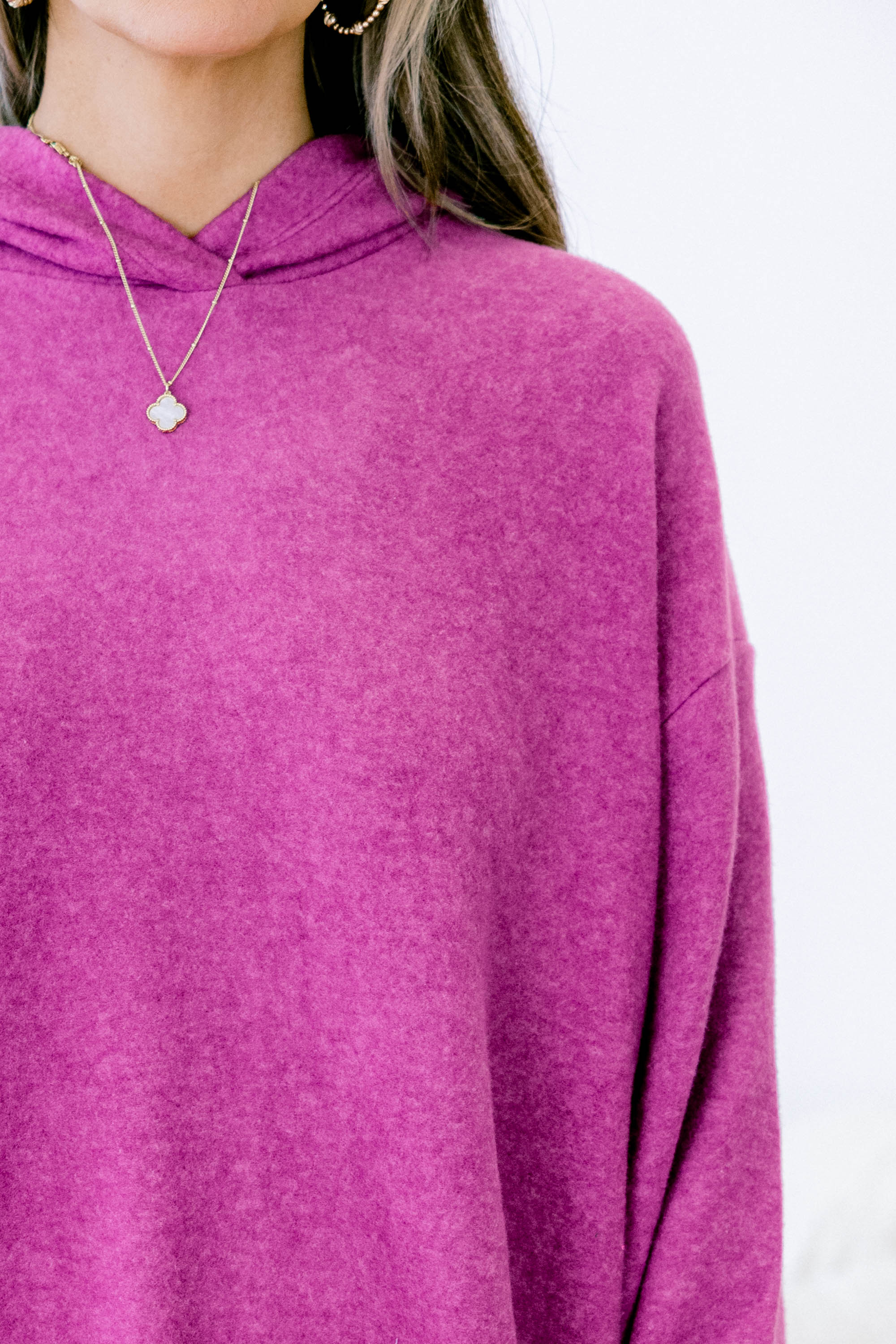 I Am On The Go Top, Light Plum - Giverhouse