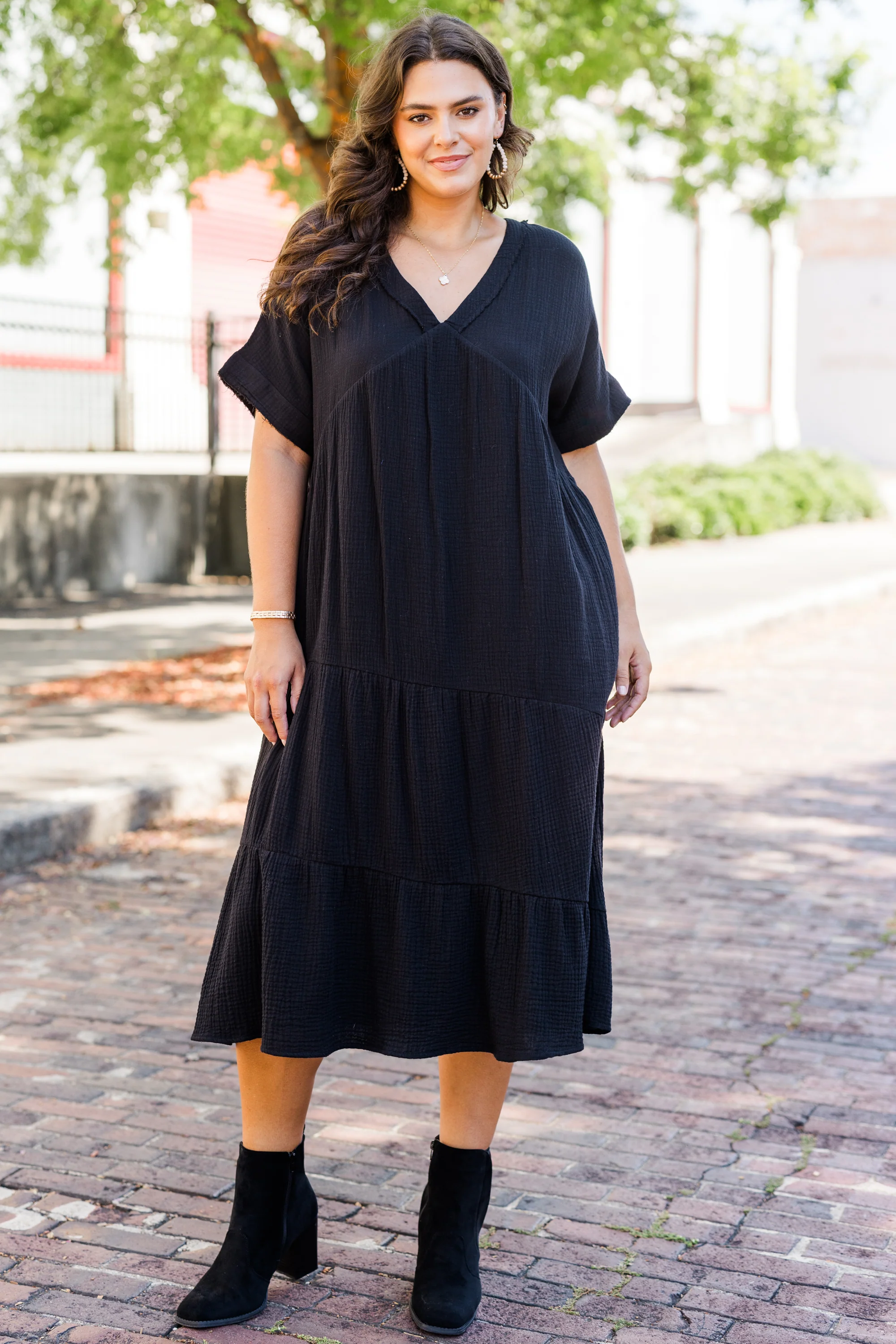 Just The Two Of Us Dress, Black - Giverhouse