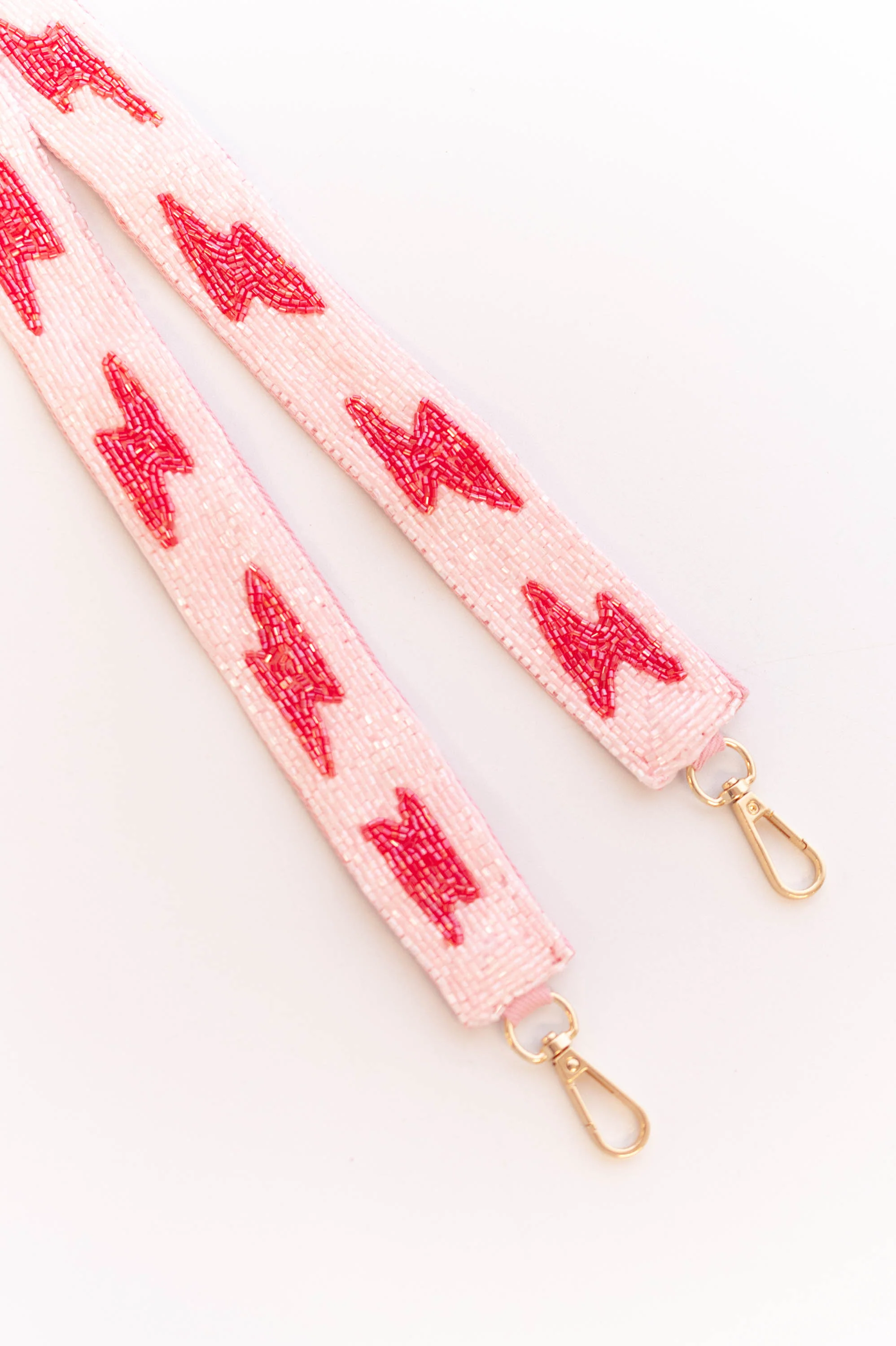 It's Electric Beaded Strap, Pink - Giverhouse