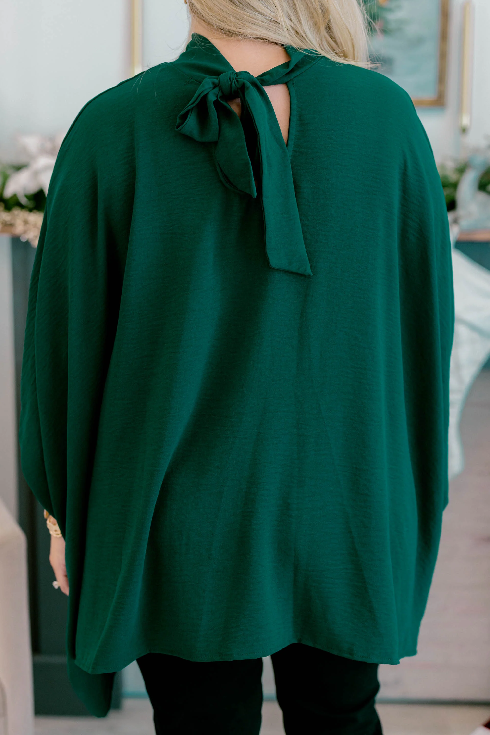 Look Good, Feel Good Top, Hunter Green - Giverhouse