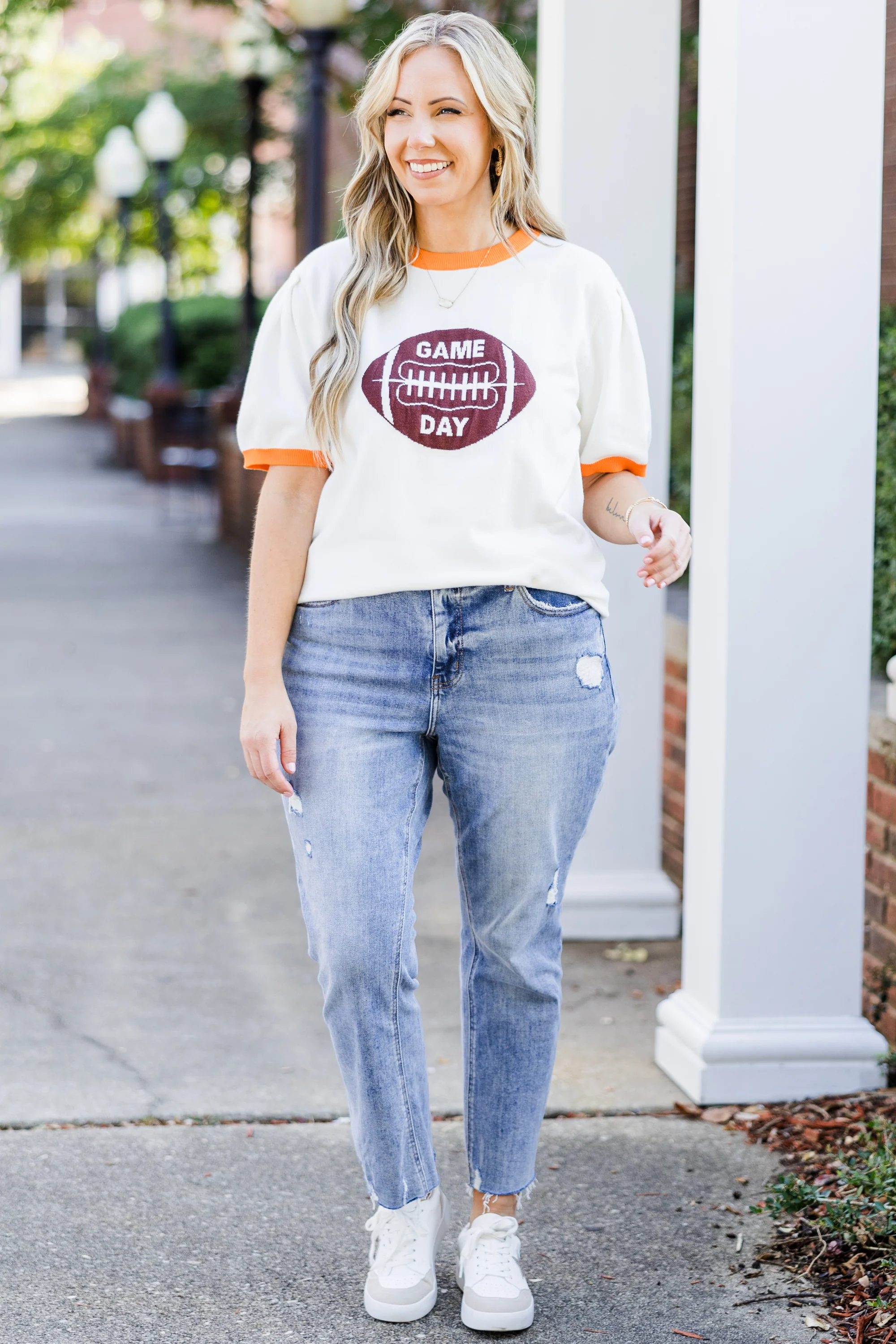 I Wear It With Pride Top, Orange - Giverhouse