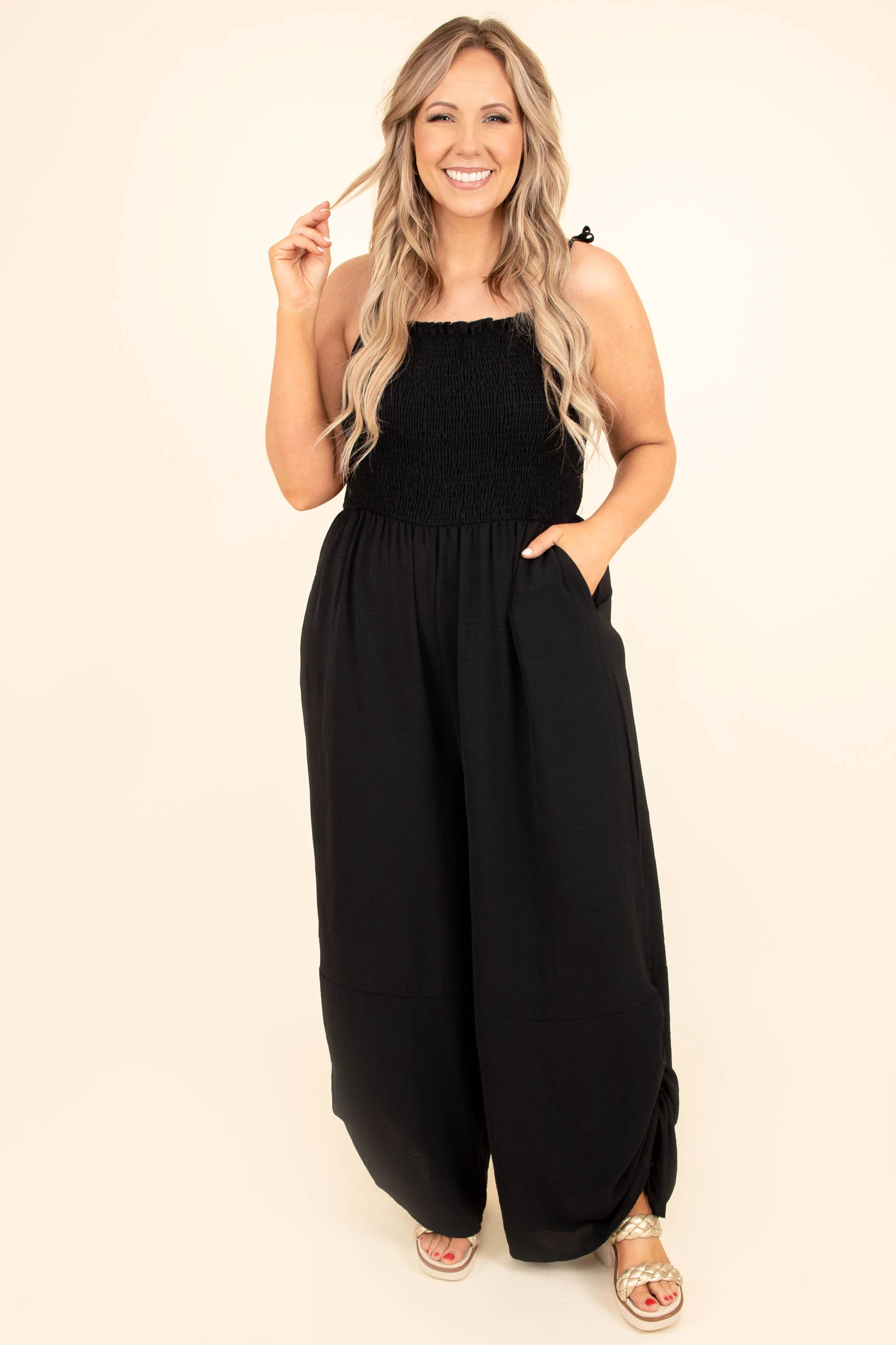 Another Lifetime Jumpsuit, Black - Giverhouse