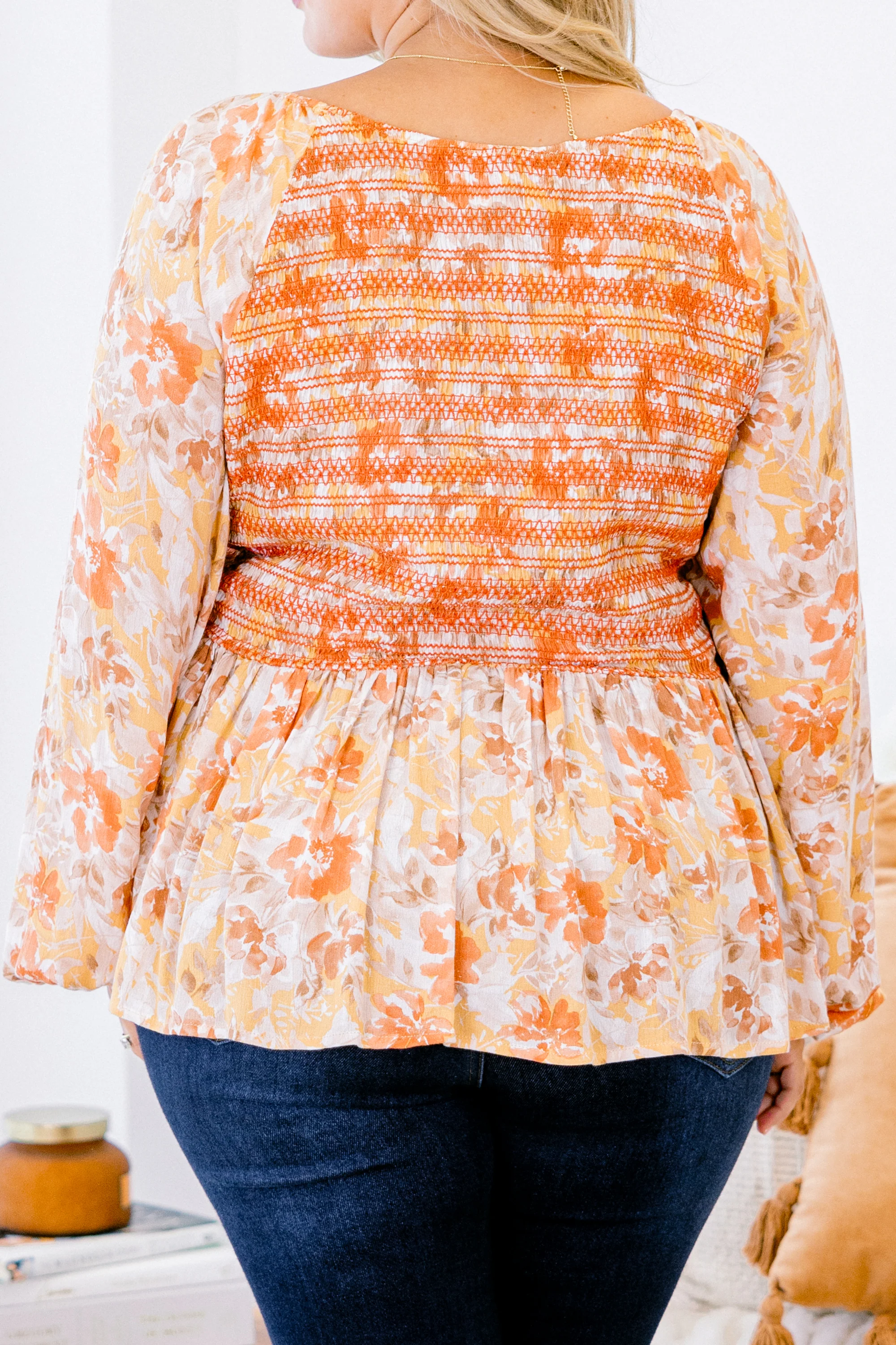 For The Fun Top, Marigold Rust - Giverhouse