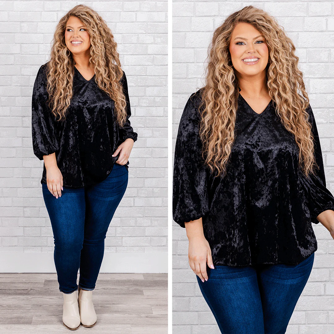 Rest Your Mind Top, Black - Giverhouse