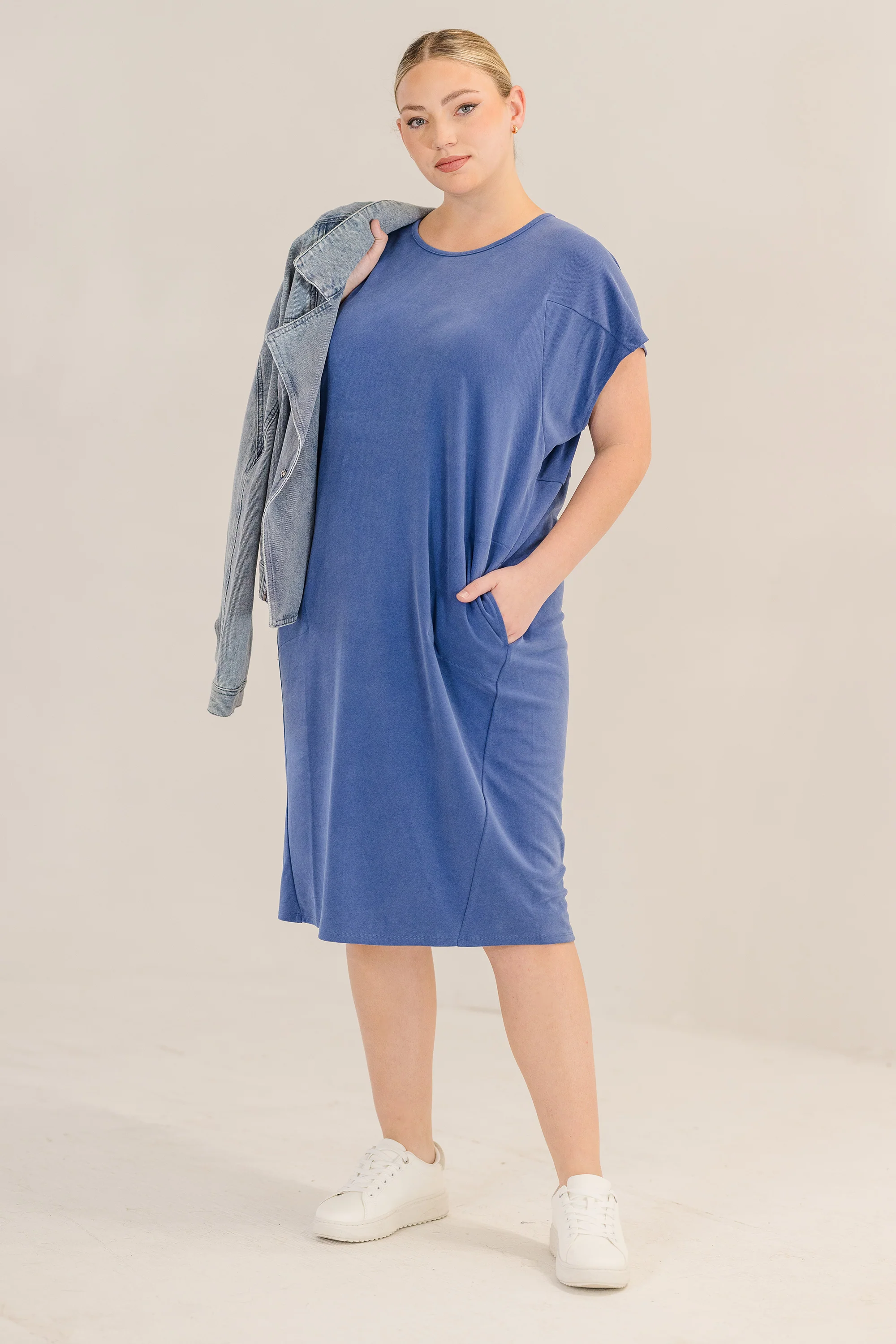 Ludlow Dress, Ombre Blue - Giverhouse