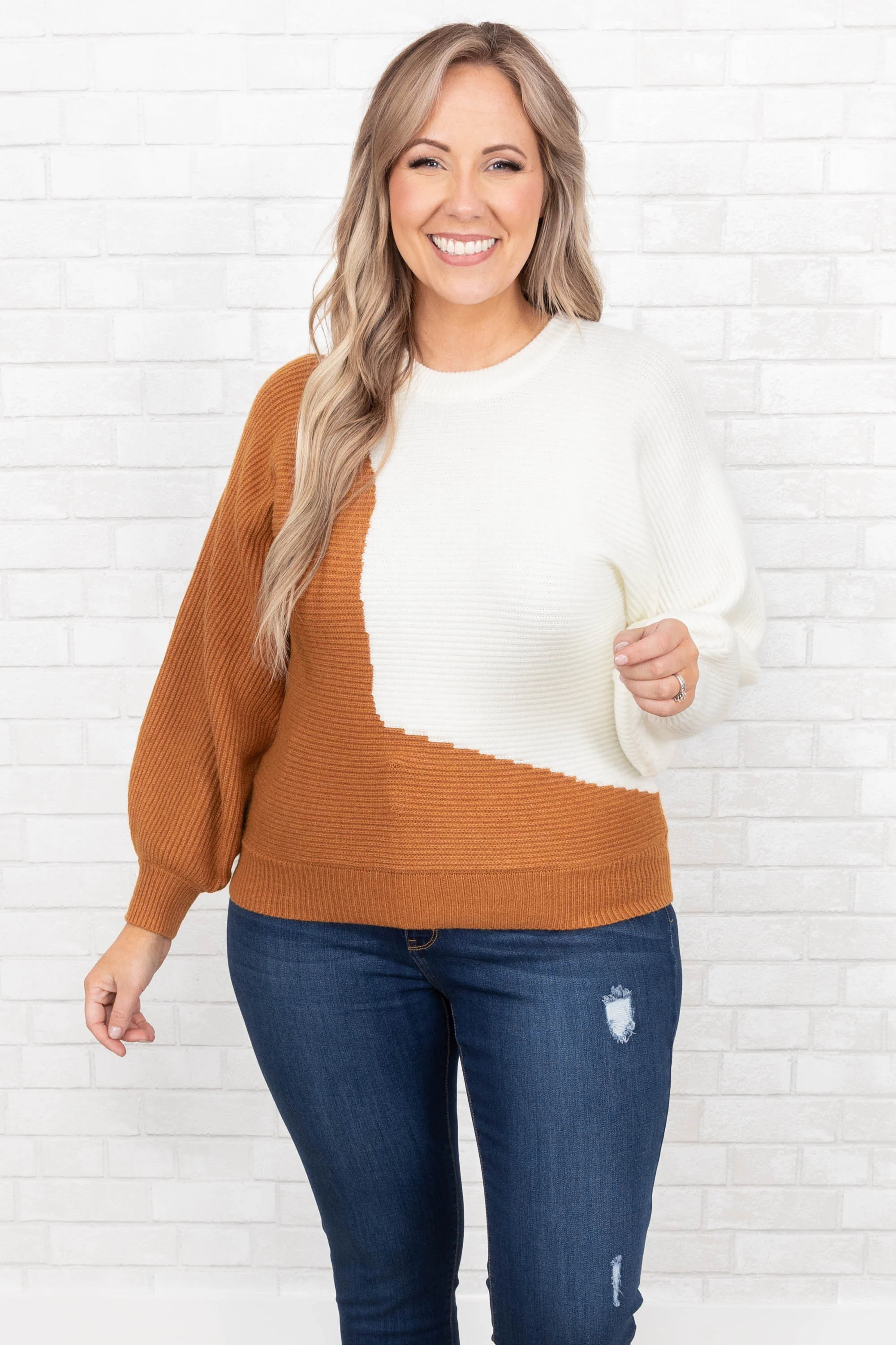 Fearless Beauty Sweater, White - Giverhouse