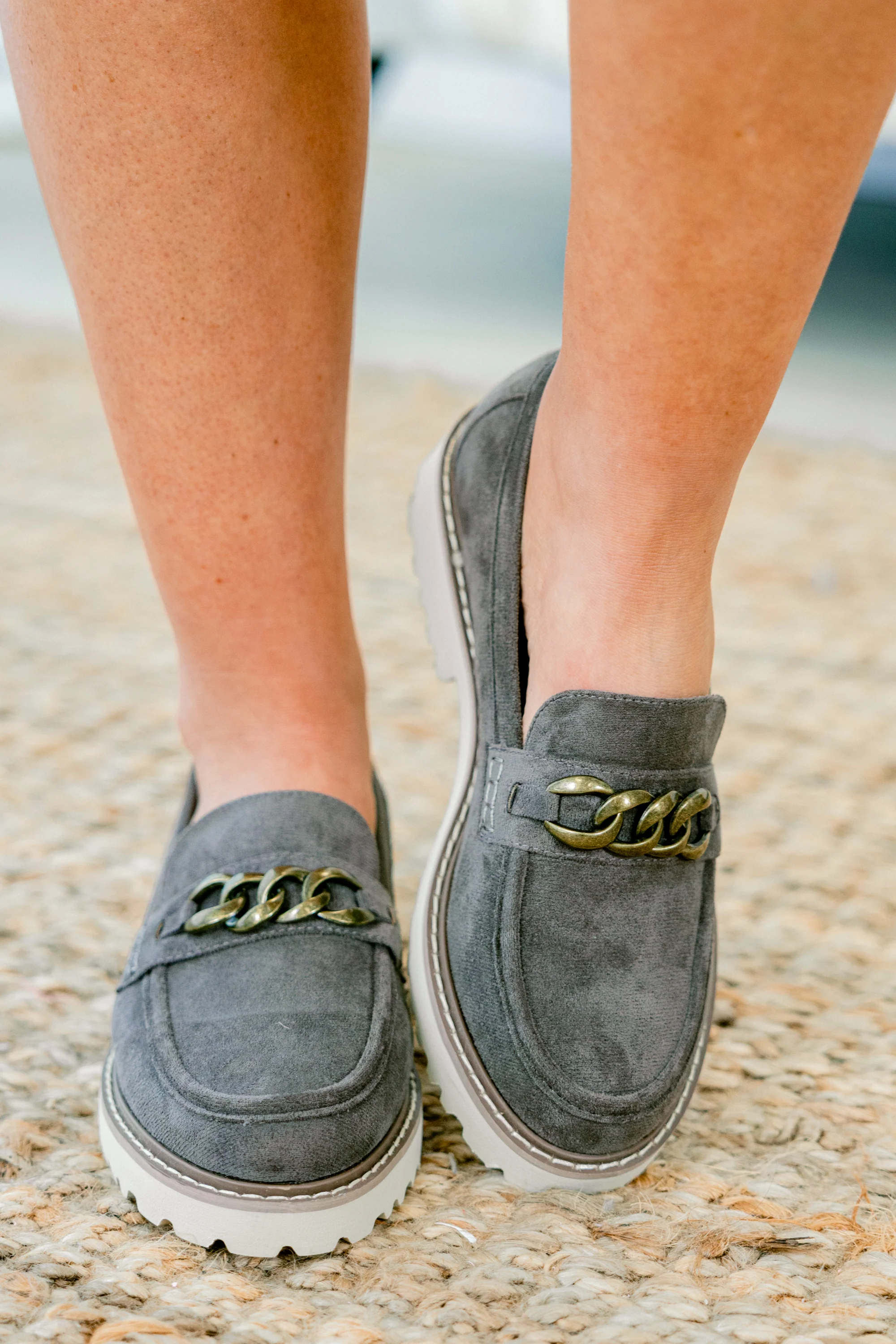 Corky's: Five Minutes Away Loafers, Light Grey - Giverhouse
