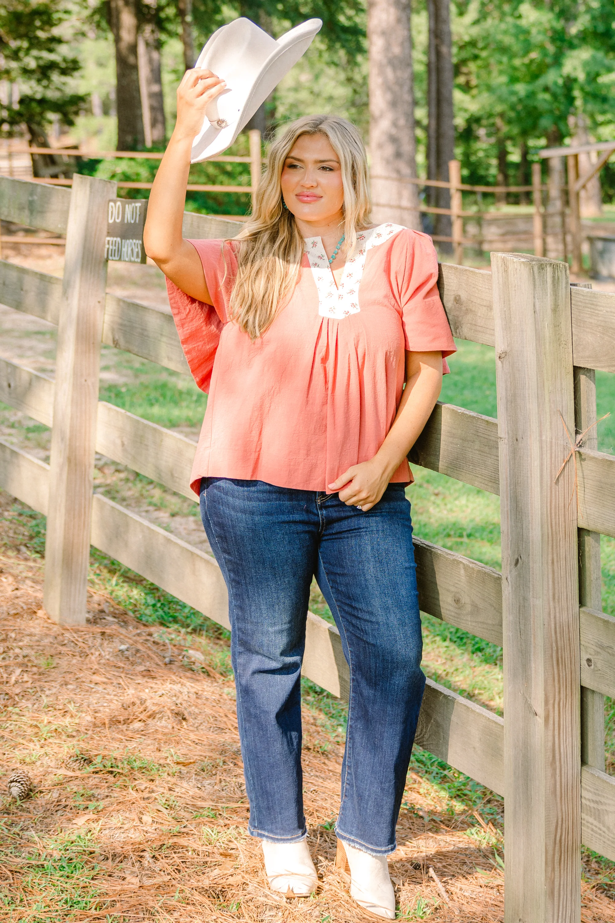 Nautical Breeze Top, Rust - Giverhouse