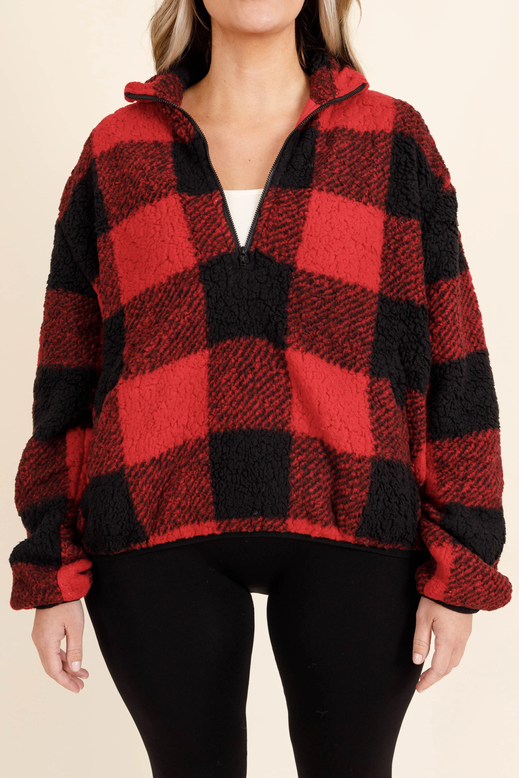 Infinite Memories Top, Red - Giverhouse