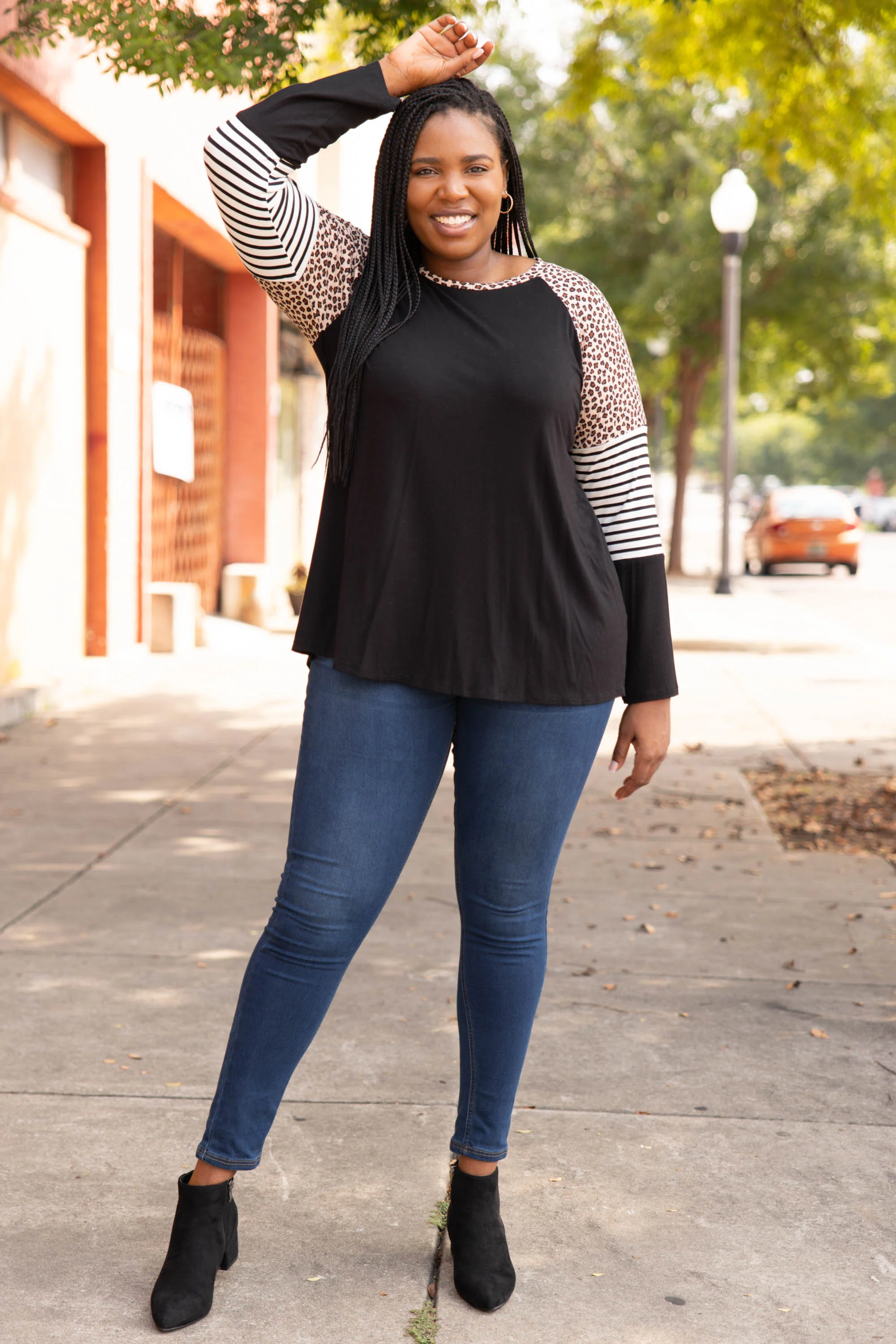 Never Stop Trying Top, Black - Giverhouse