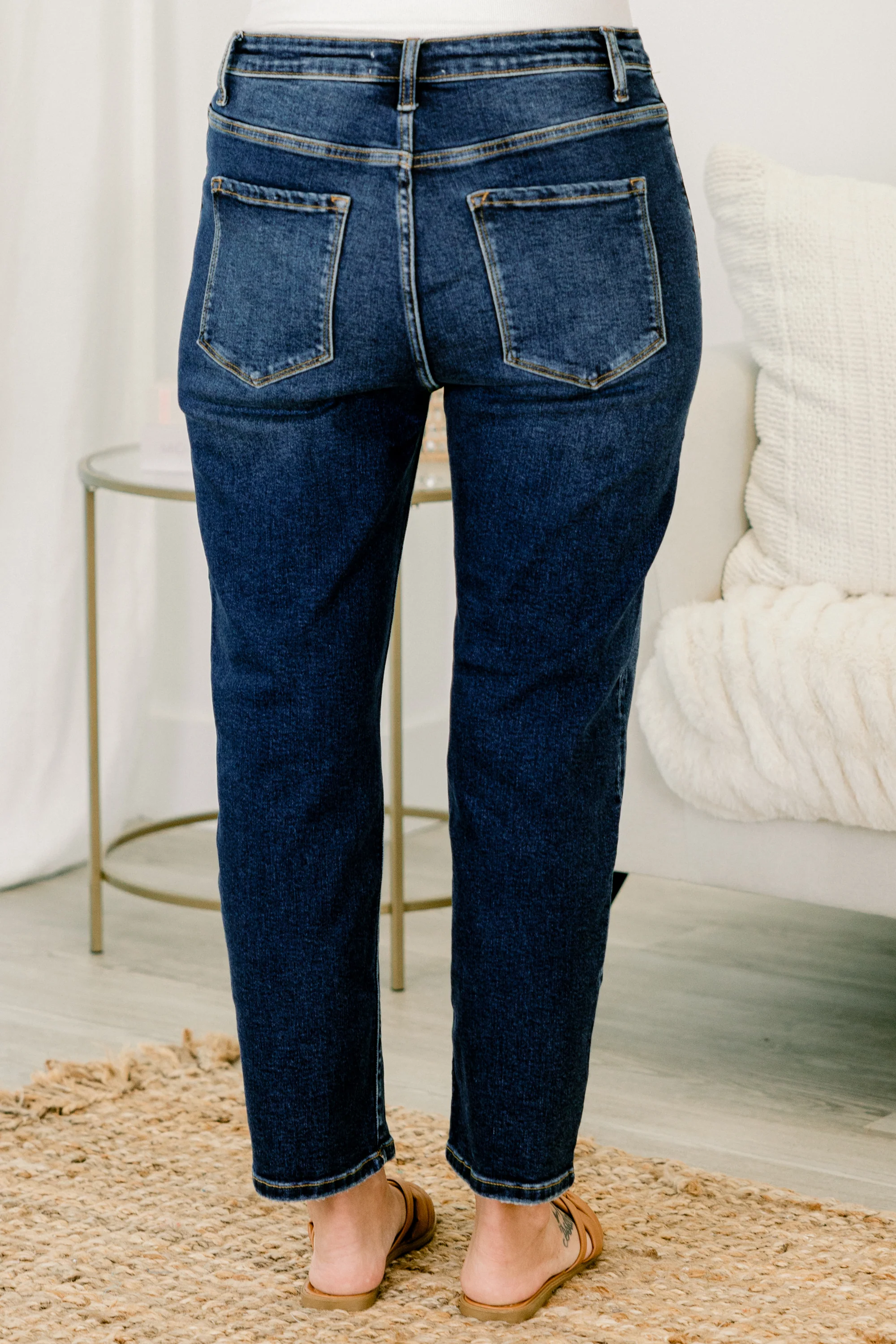 Just Like Fate Jeans, Dark Wash - Giverhouse