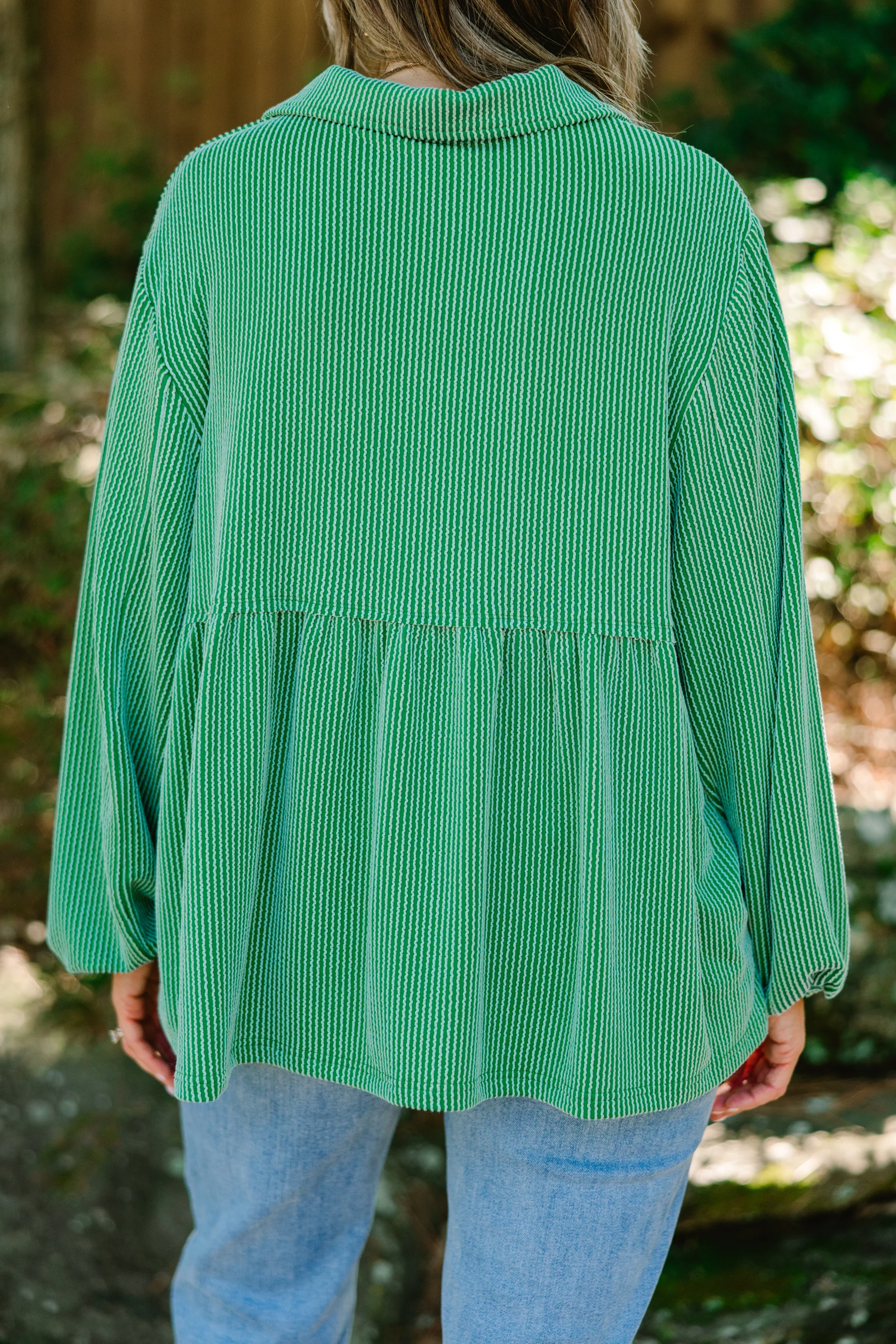 Enchanting Days Top, Green - Giverhouse