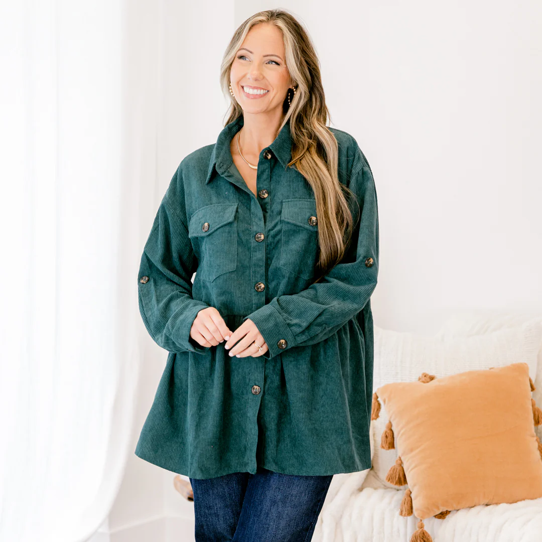 Love Without Limits Shacket, Hunter - Giverhouse